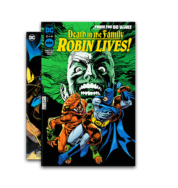 From the DC Vault Death in 472 NFT artwork