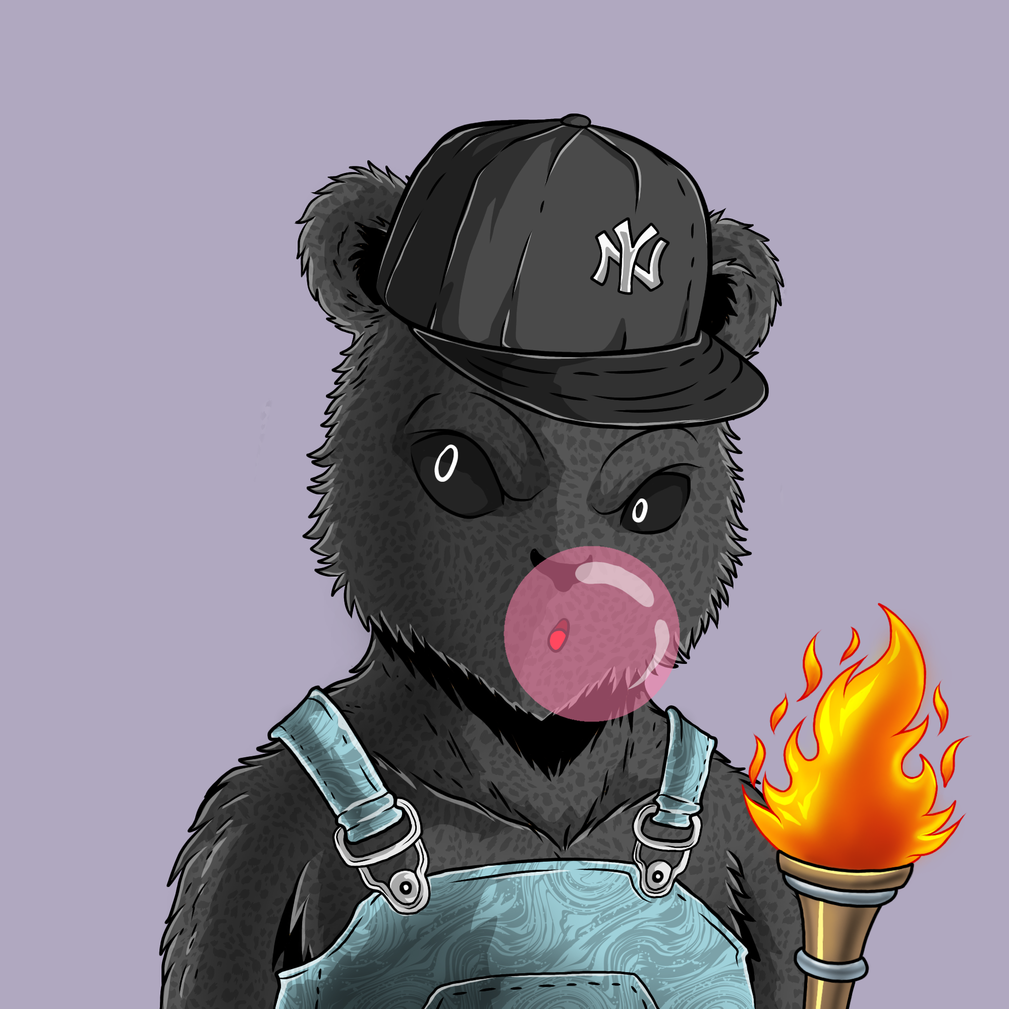 Lucky Bear Club #2355 NFT artwork