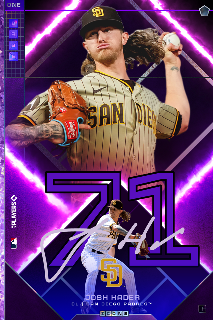 Josh Hader (25/25) NFT artwork