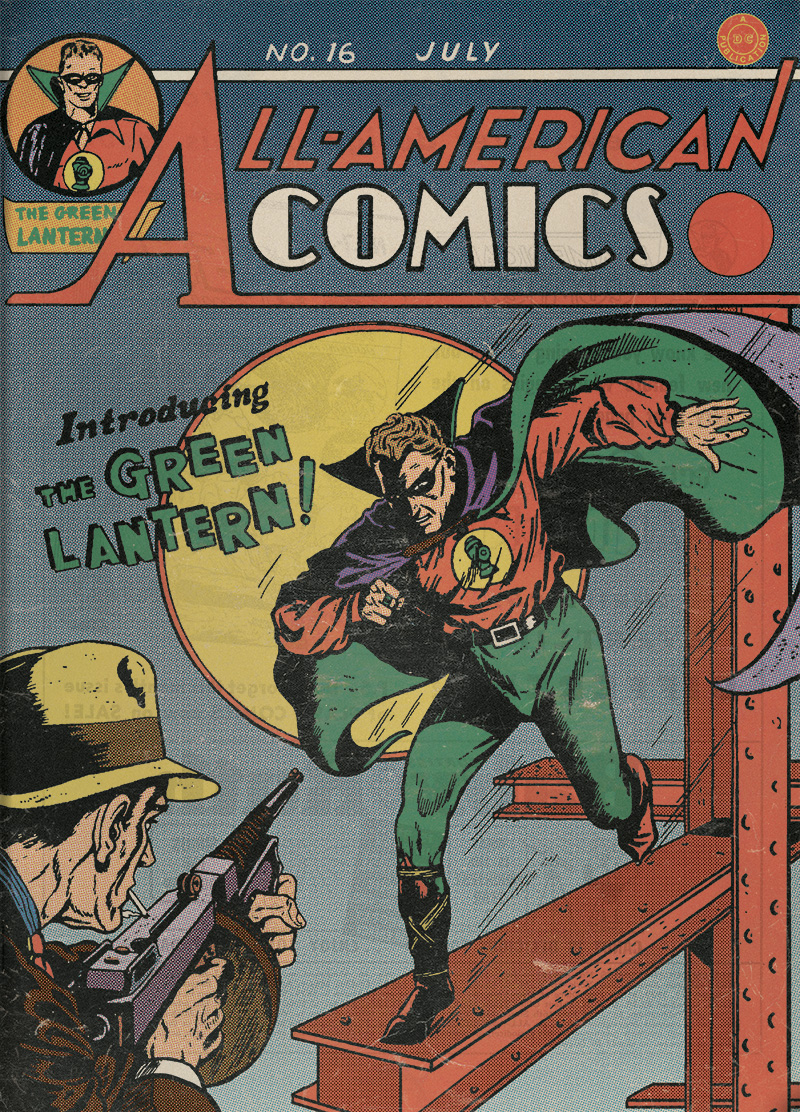 AllAmerican Comics 16 17 NFT artwork