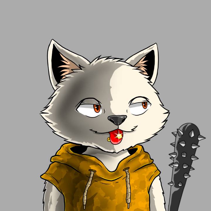 WallowCats #19 NFT artwork