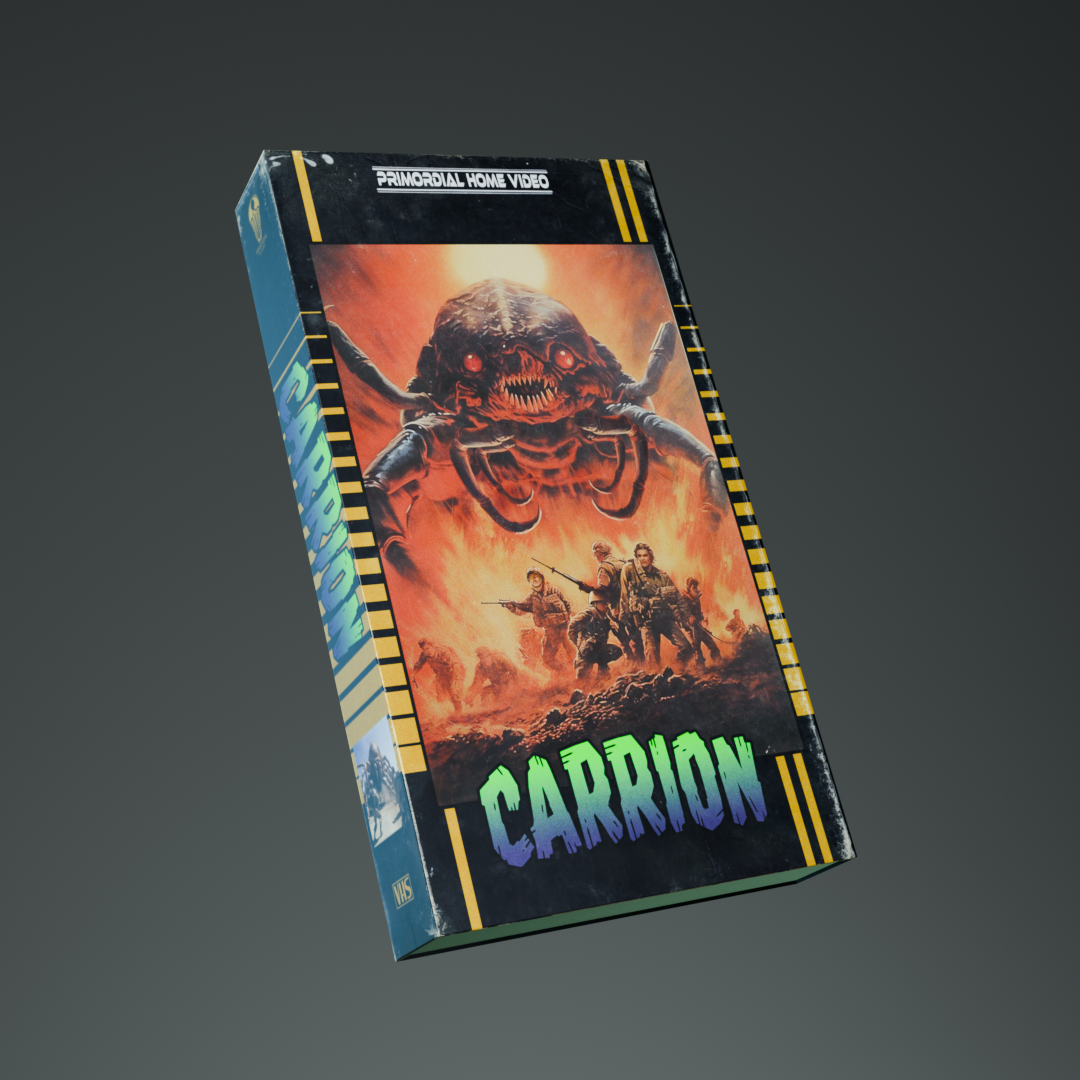 CARRION VHS TAPE NFT artwork