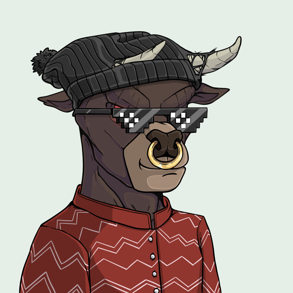 Gambulls #303 NFT artwork