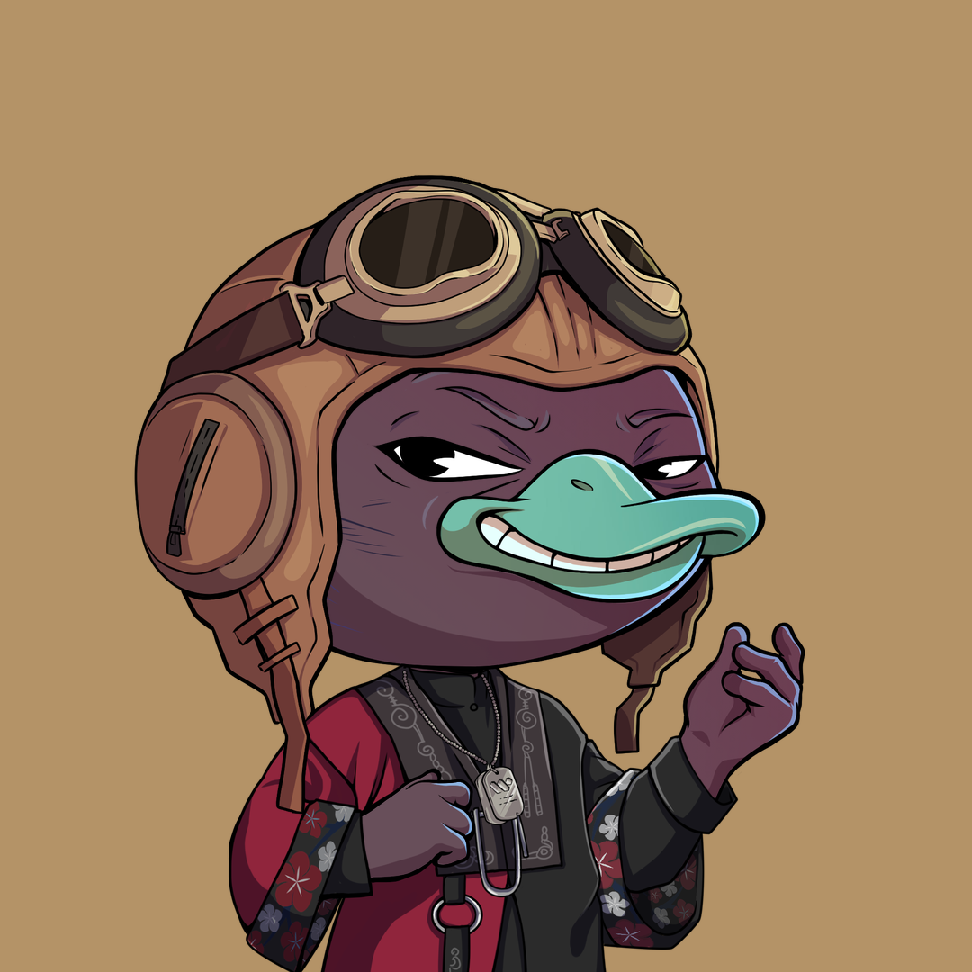 Quack Heads #1573 NFT artwork