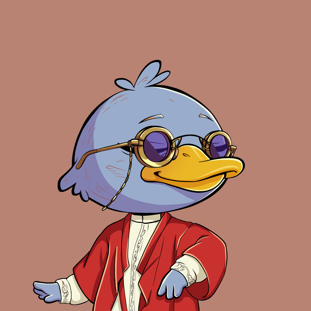 Quack Heads #1636 NFT artwork