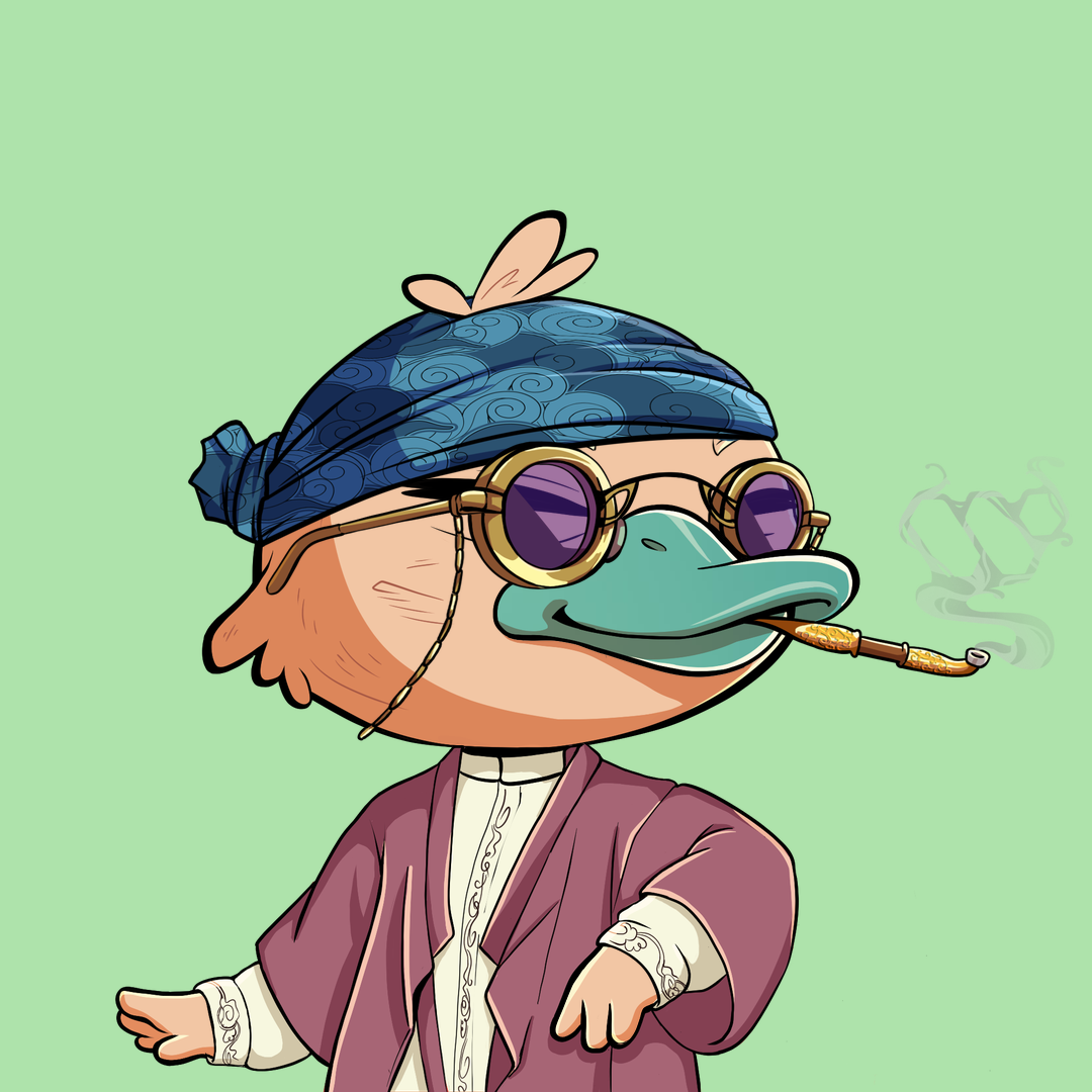 Quack Heads #510 NFT artwork