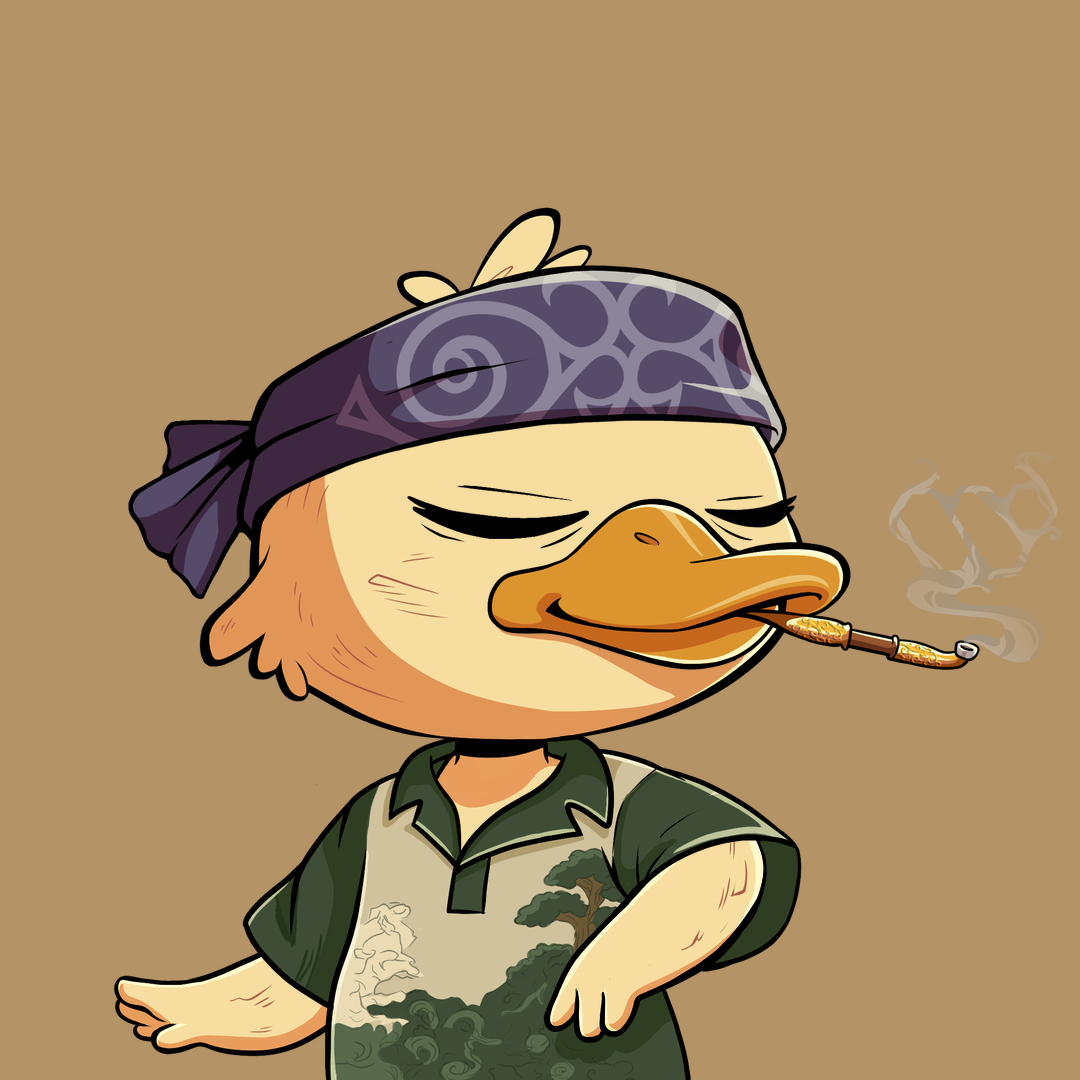 Quack Heads #520 NFT artwork