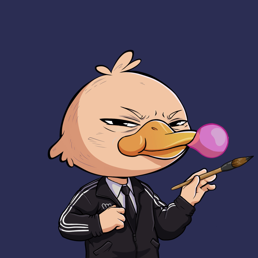 Quack Heads #876 NFT artwork