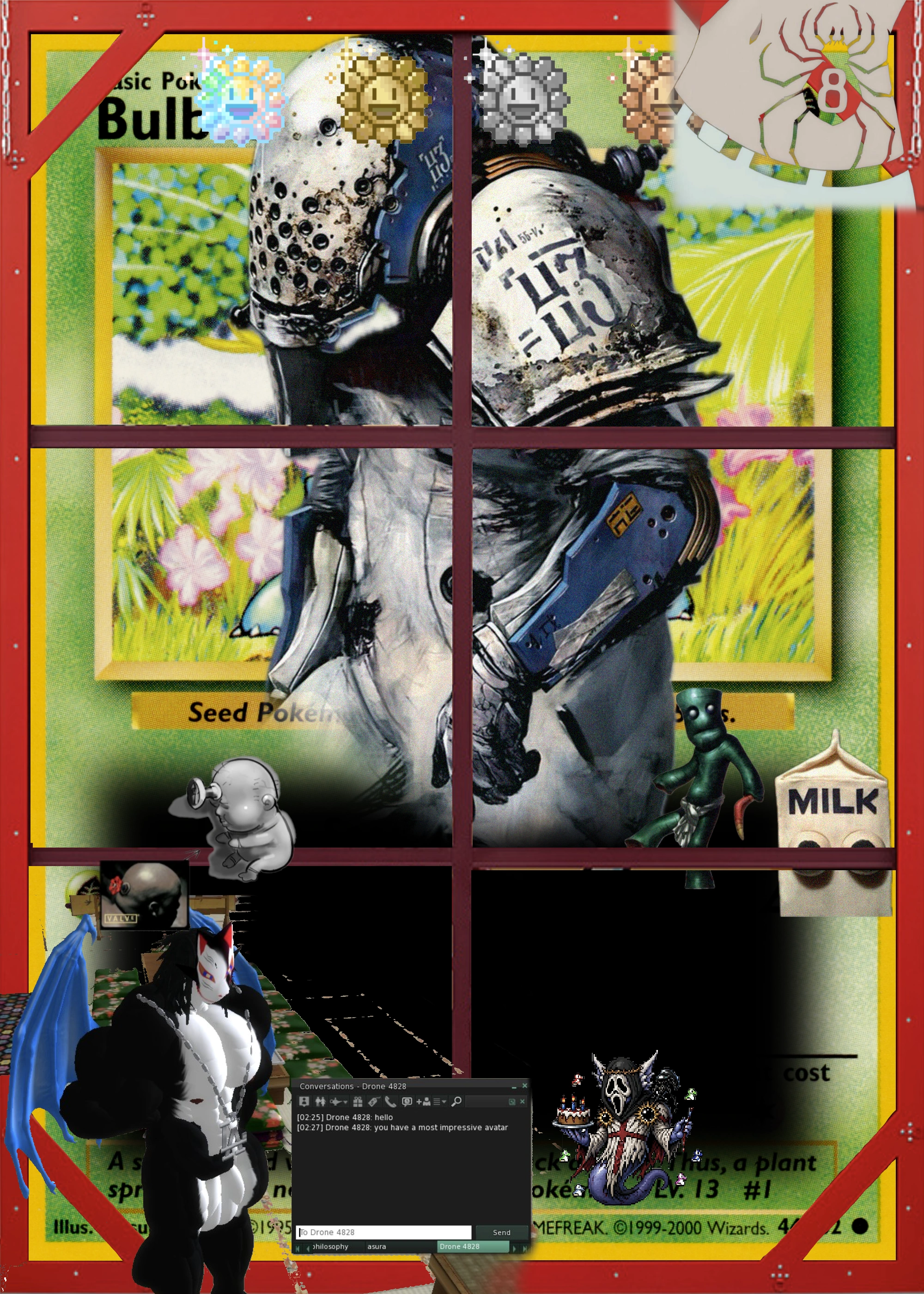 card 3282 NFT artwork
