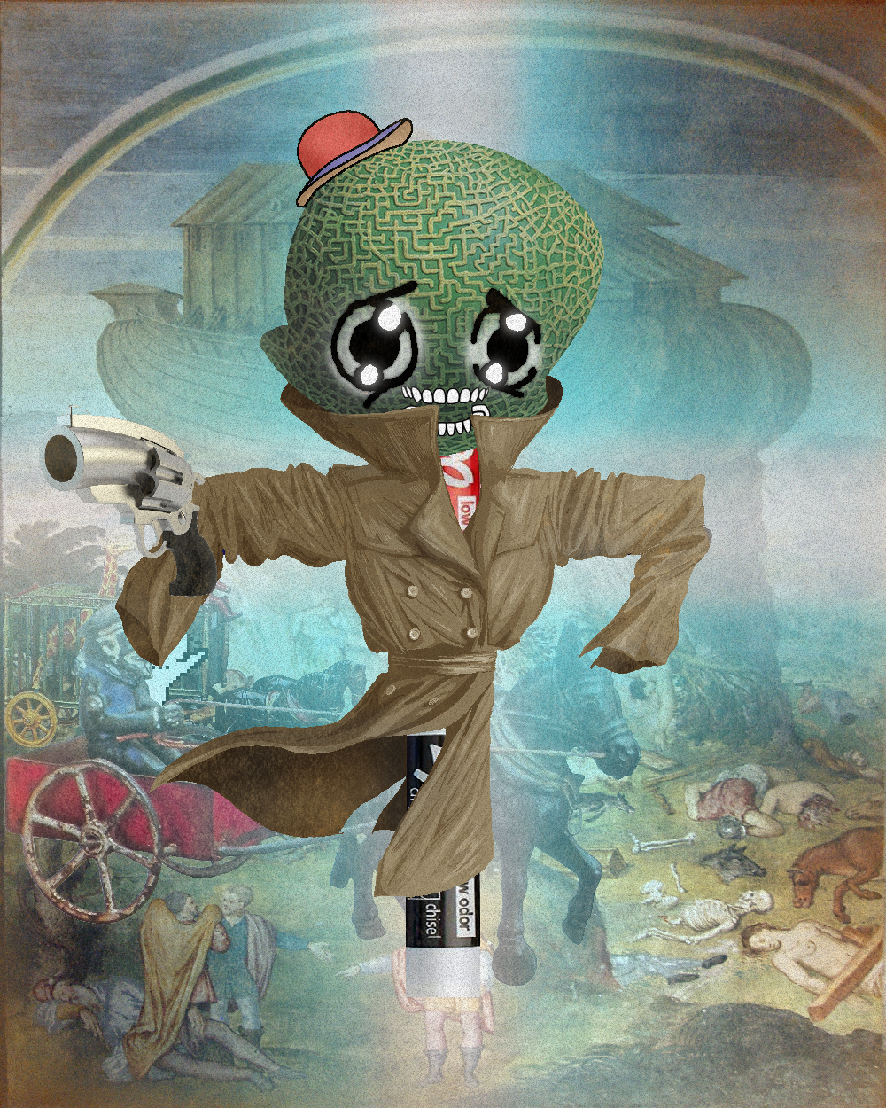 Scarecrow #1623 NFT artwork