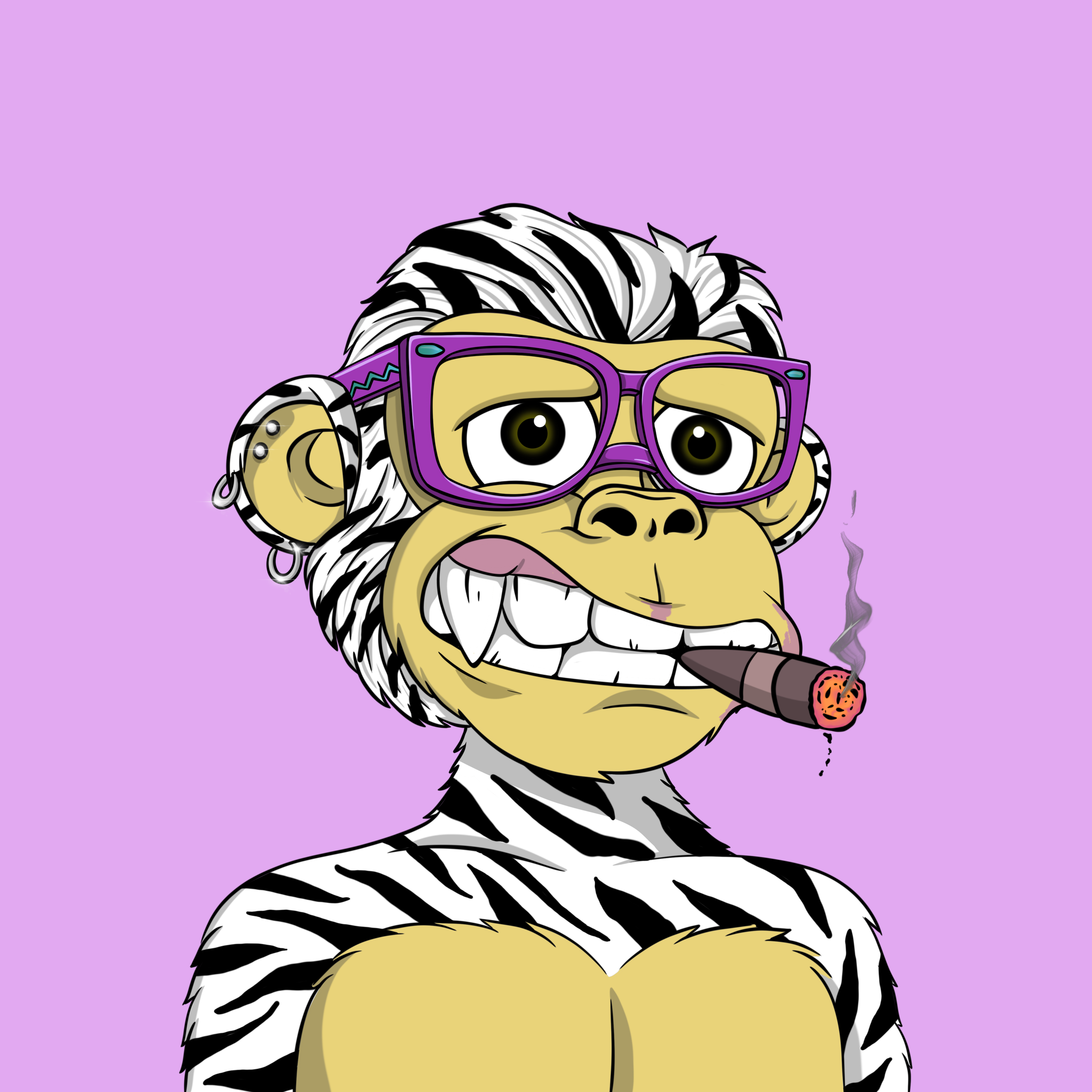 ChimpX SuperChimps #2197 NFT artwork