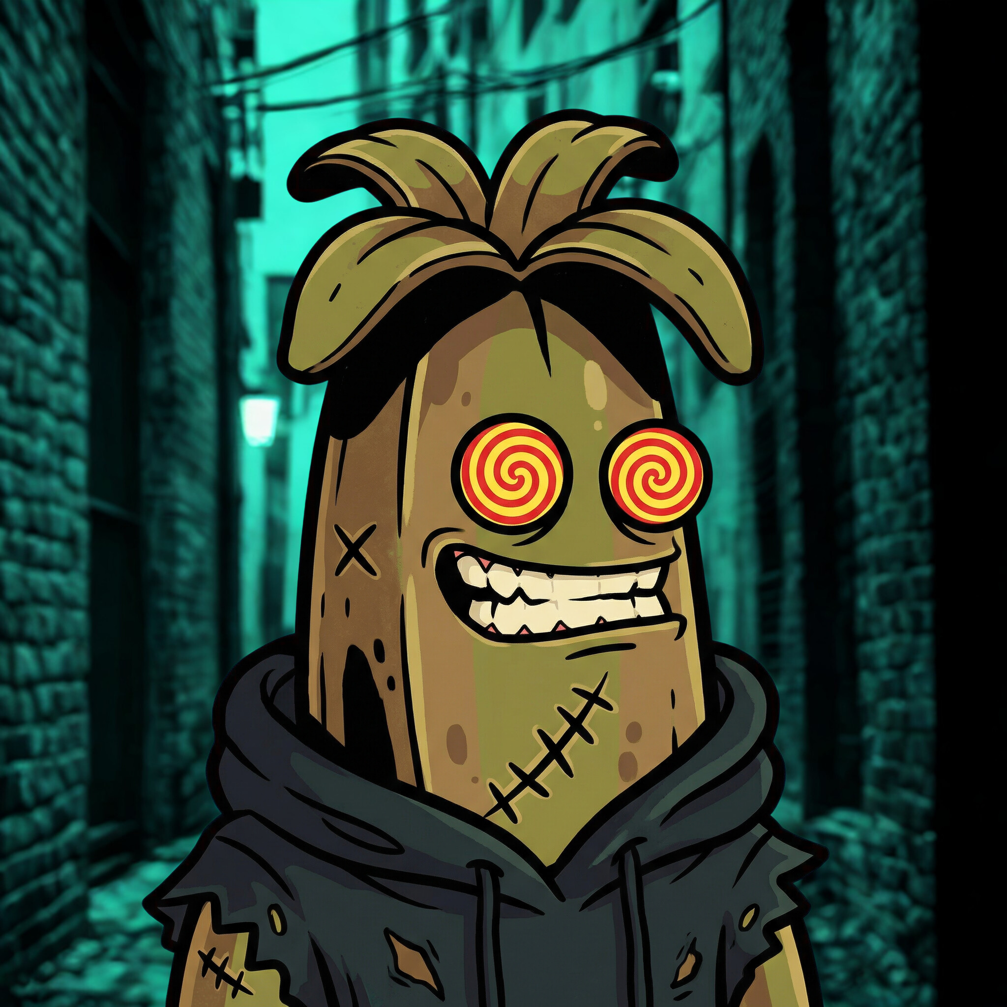 Animal Banana Punks #16 NFT artwork