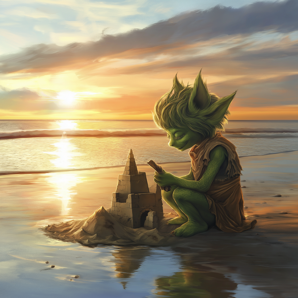 FoxGoblin 345 NFT artwork