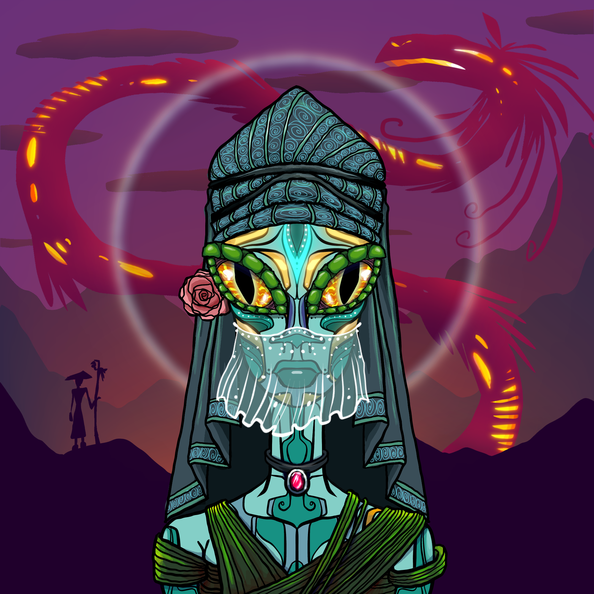 Euphoria #1201 NFT artwork
