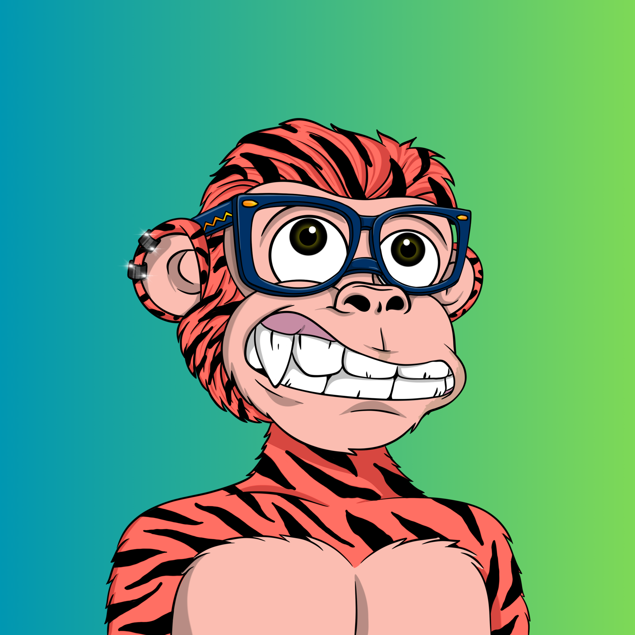 ChimpX SuperChimps #294 NFT artwork