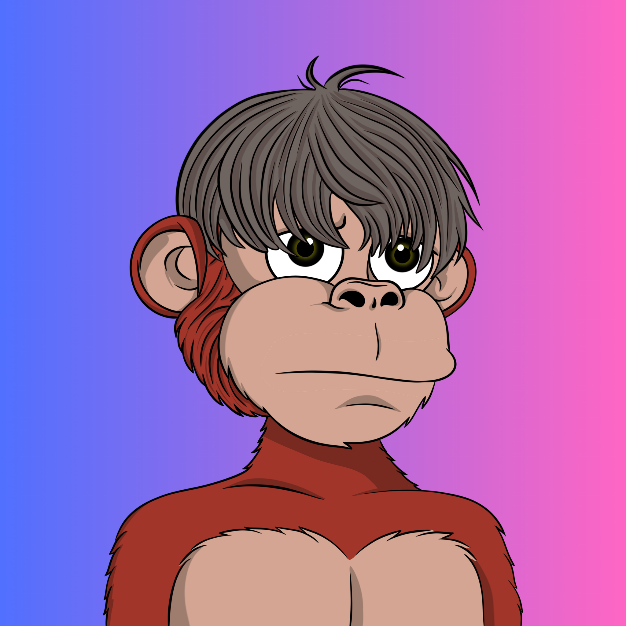 ChimpX SuperChimps #176 NFT artwork