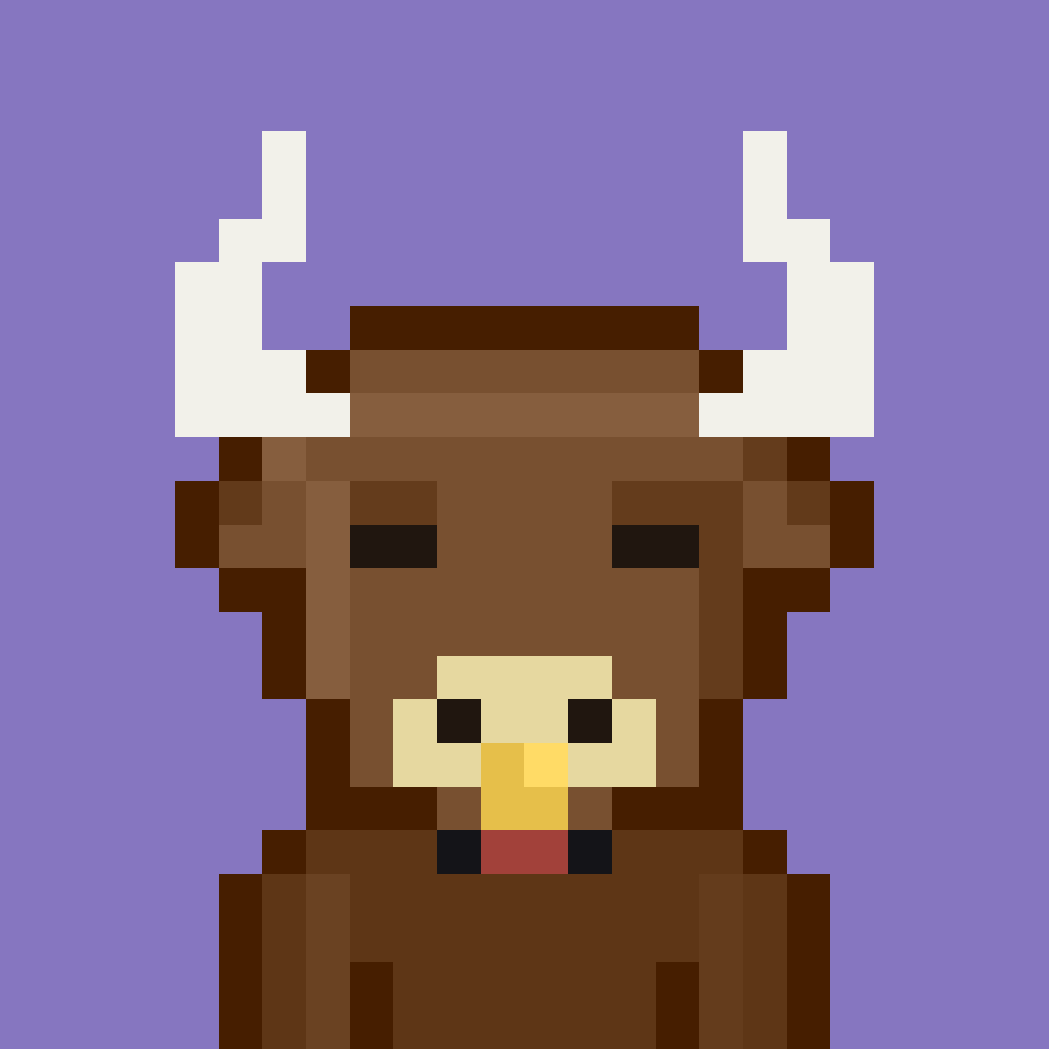 Bulltoshi #2826 NFT artwork