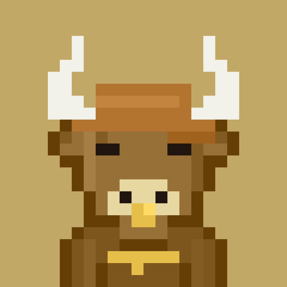 Bulltoshi #6423 NFT artwork