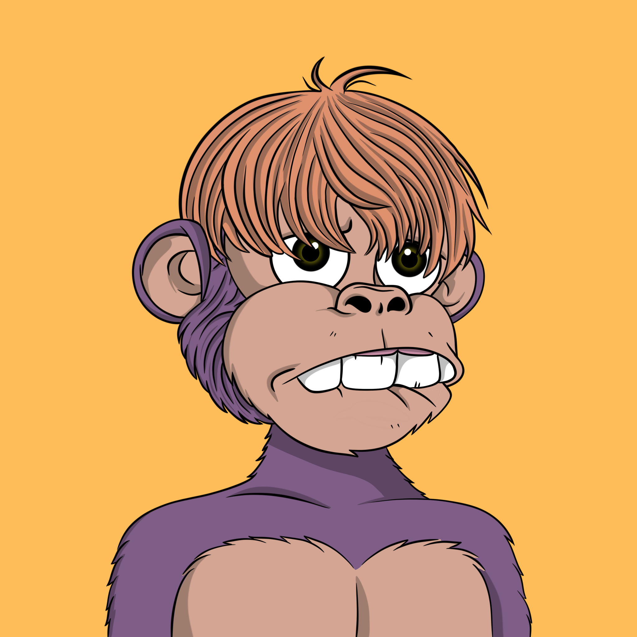 ChimpX SuperChimps #548 NFT artwork