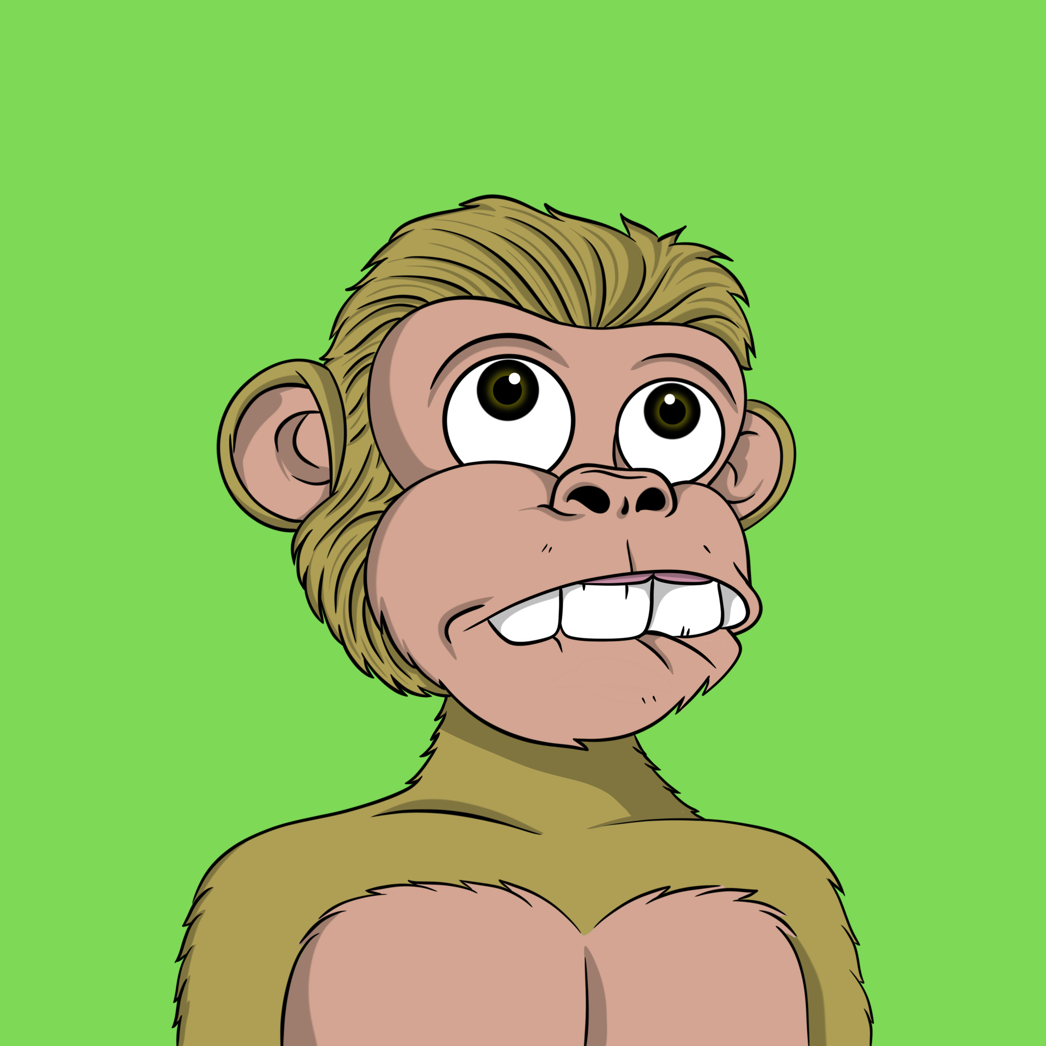 ChimpX SuperChimps #586 NFT artwork