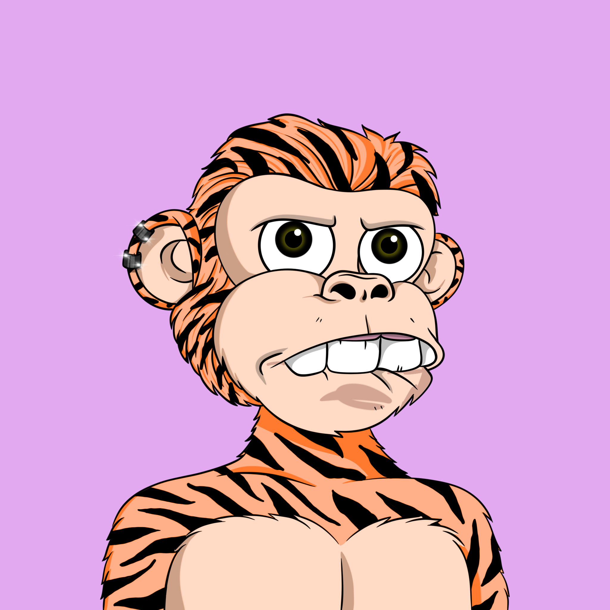 ChimpX SuperChimps #1519 NFT artwork