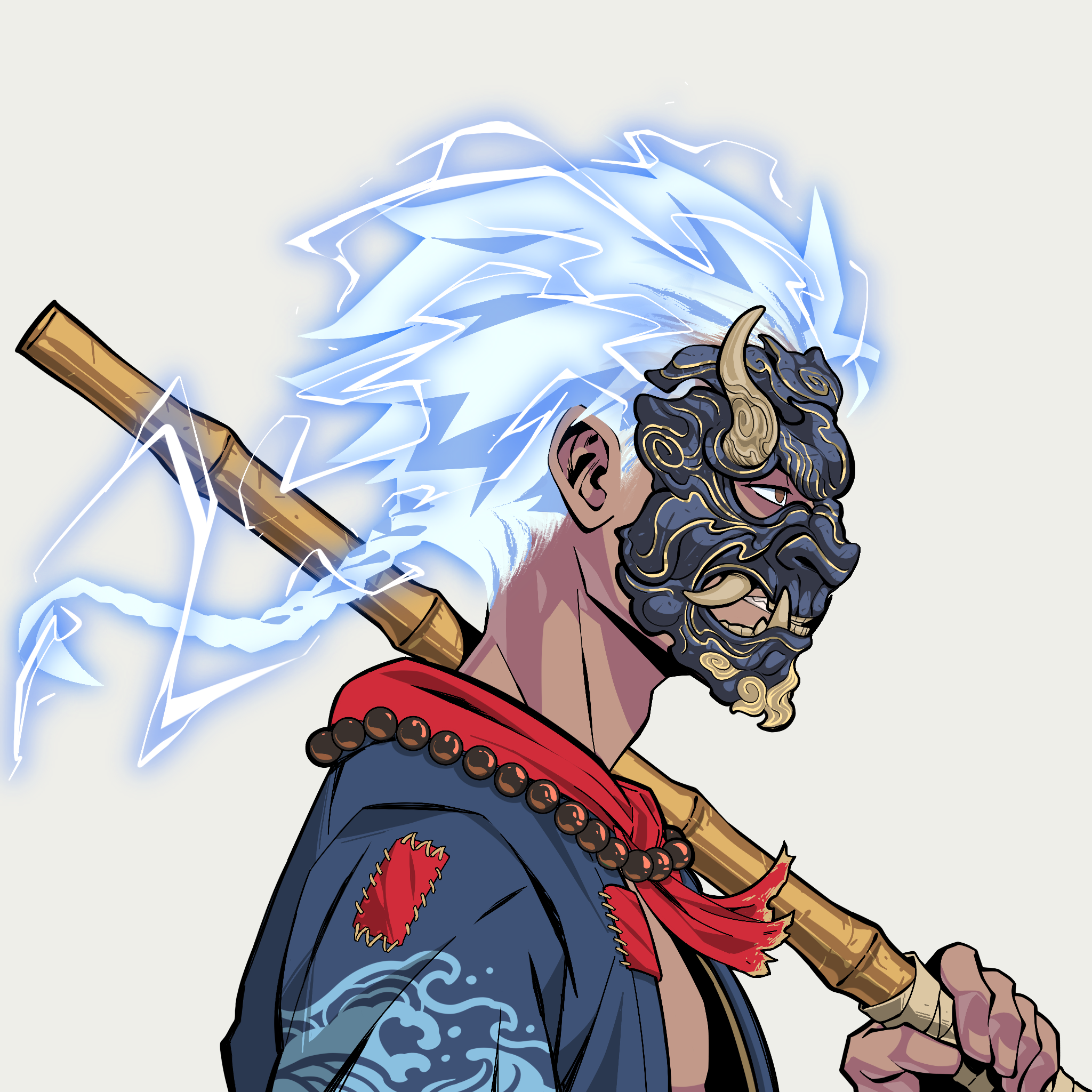 Shaolin Saga #418 NFT artwork