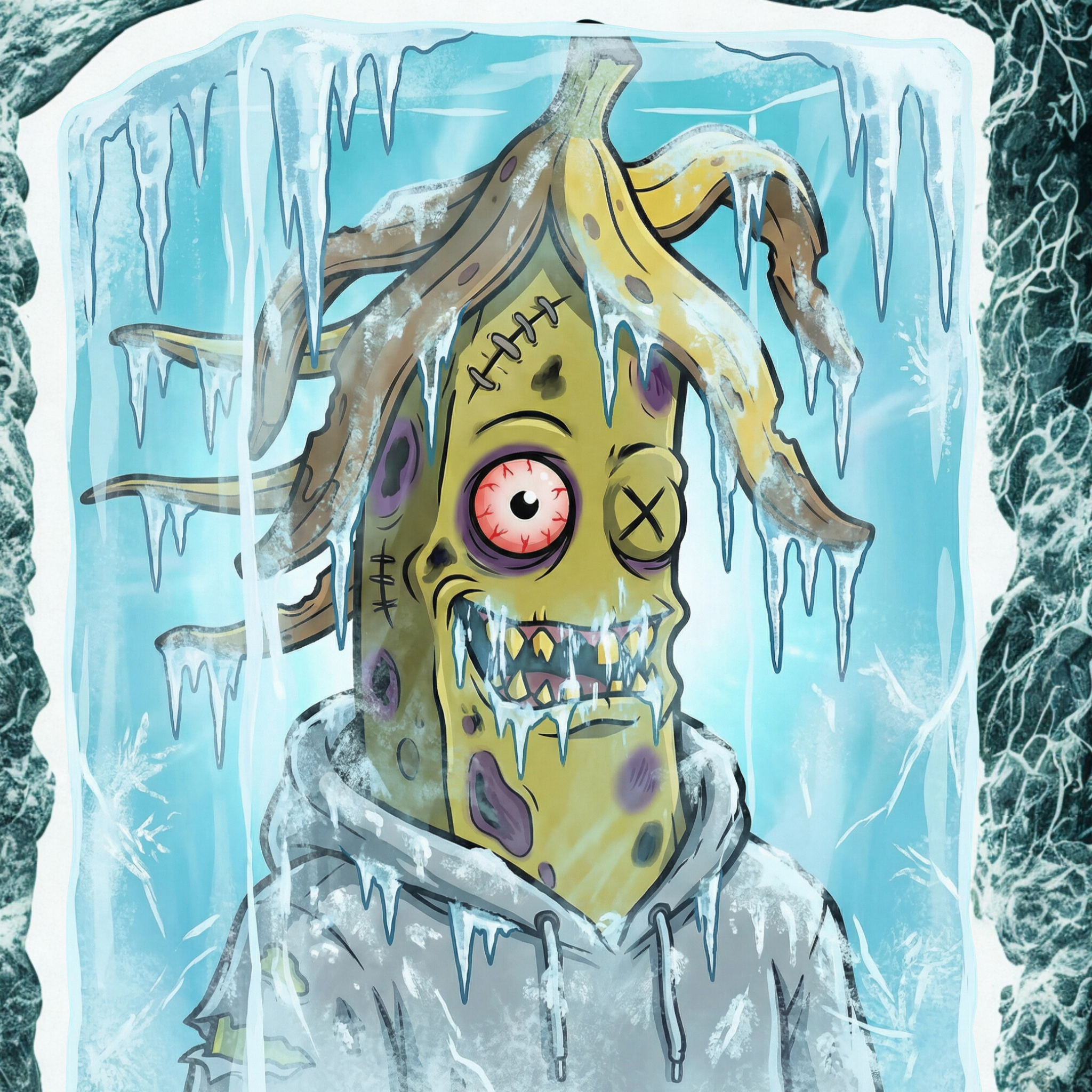 Animal Banana Punks #66 NFT artwork