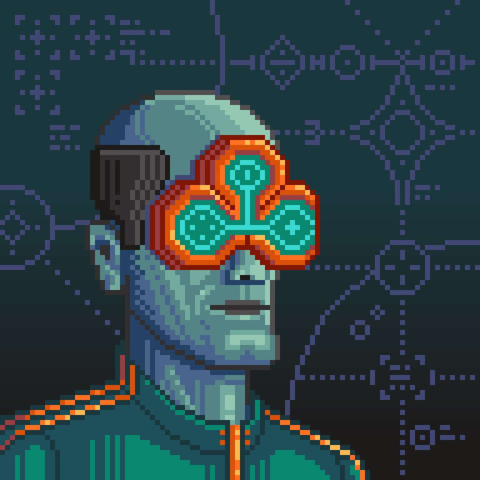 Wingnaut #6304 NFT artwork