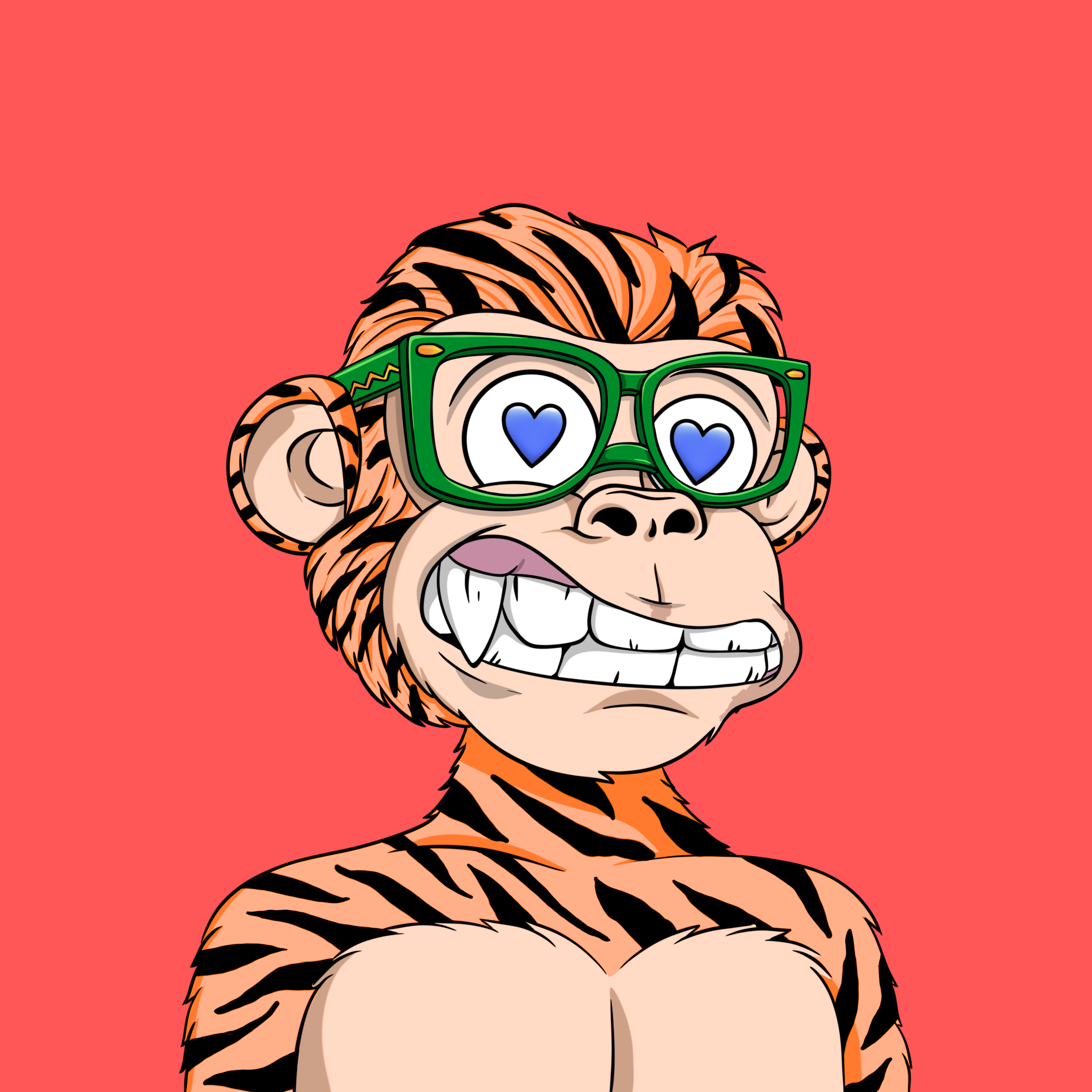 ChimpX SuperChimps #2213 NFT artwork