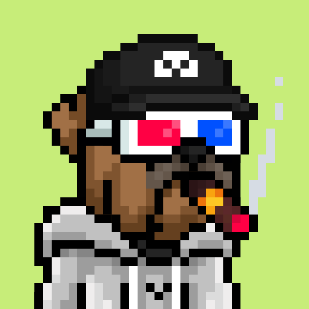 Pixel Bulldogs #1881 NFT artwork