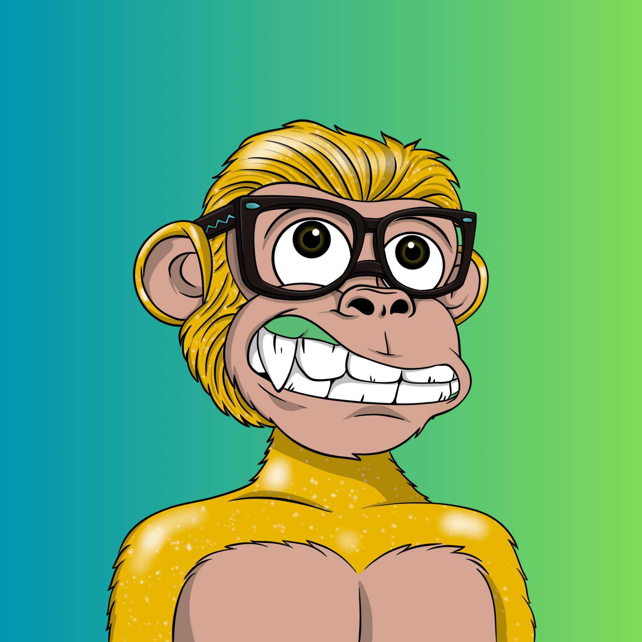 ChimpX SuperChimps #2133 NFT artwork