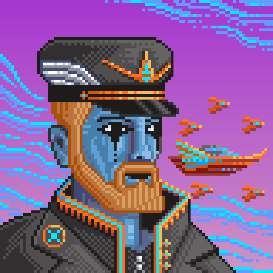 Wingnaut #7051 NFT artwork