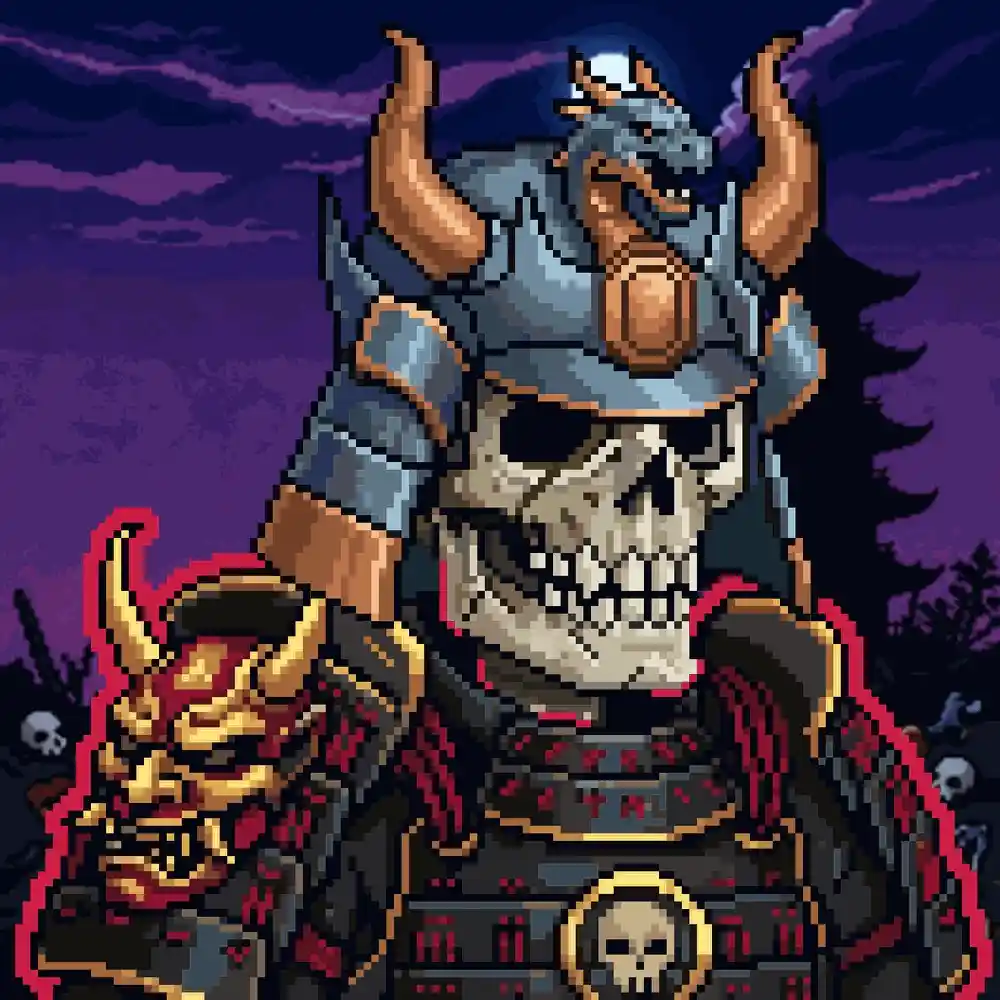 Skeleton #1207 NFT artwork