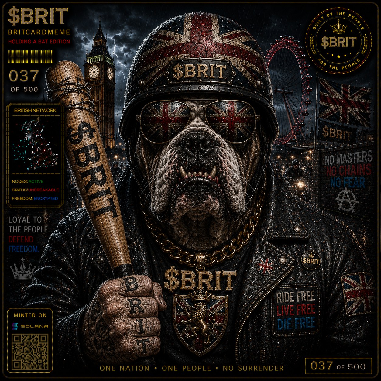 BritCard #37 NFT artwork