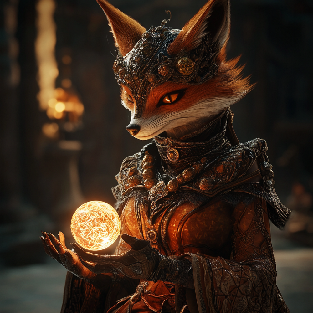 FoxGoblin 671 NFT artwork