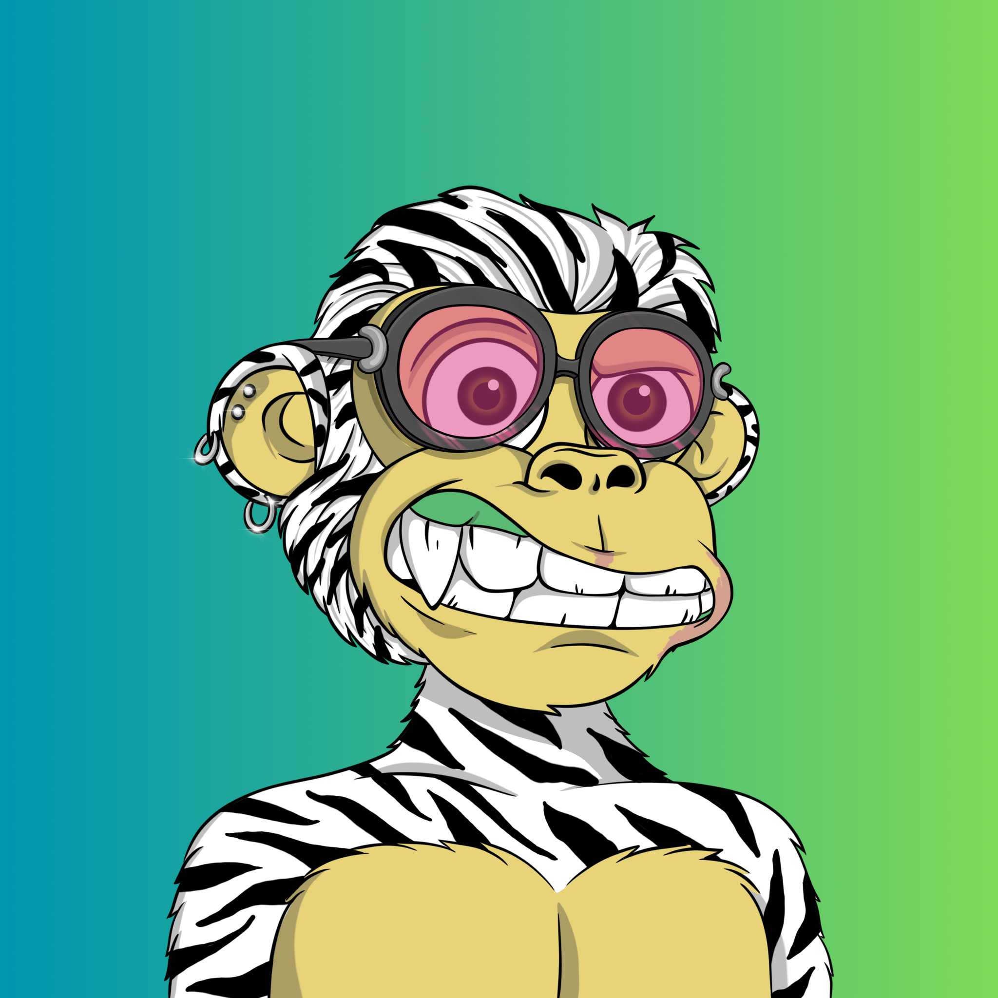 ChimpX SuperChimps #2051 NFT artwork