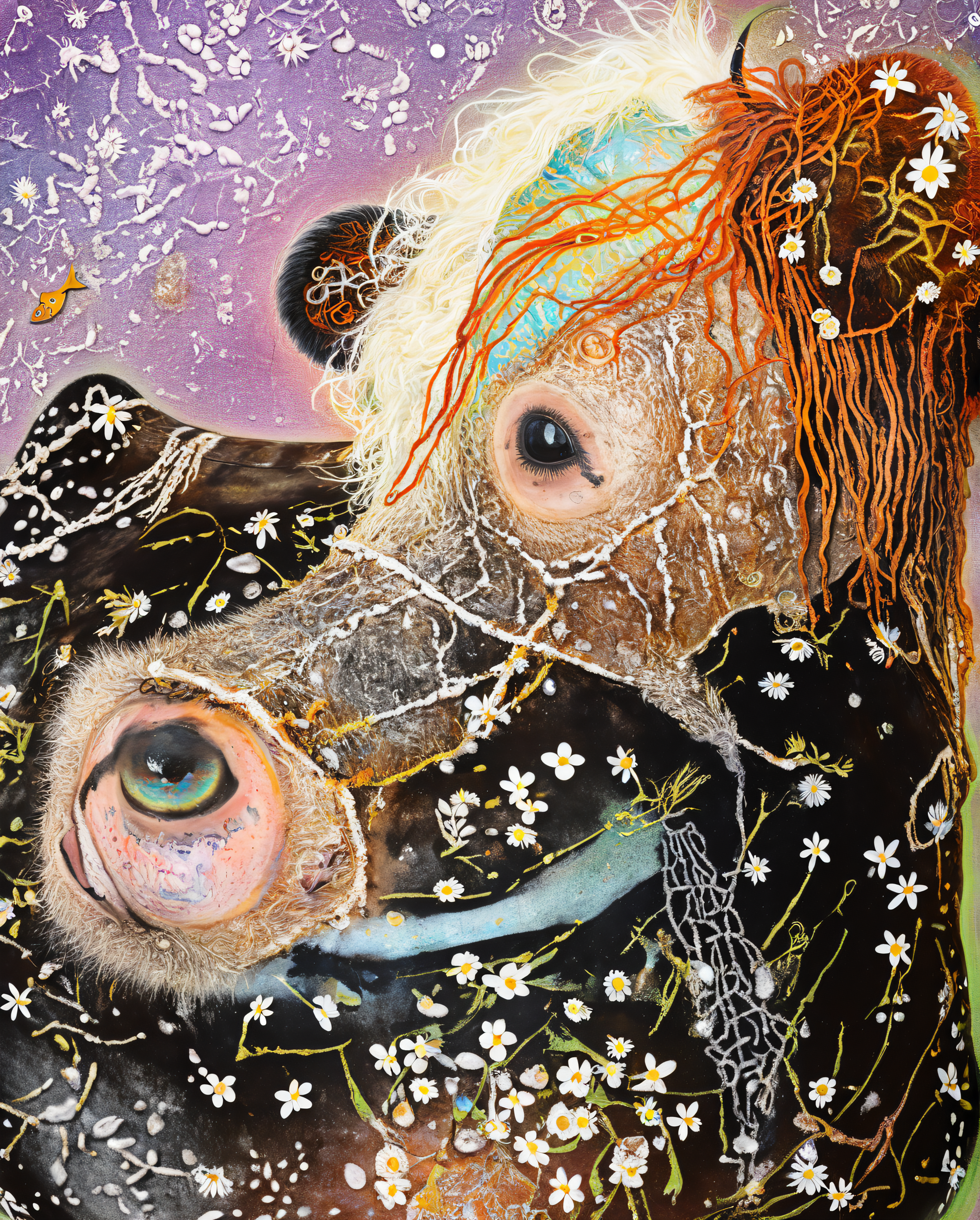 Gàidhealach Bò NFT artwork