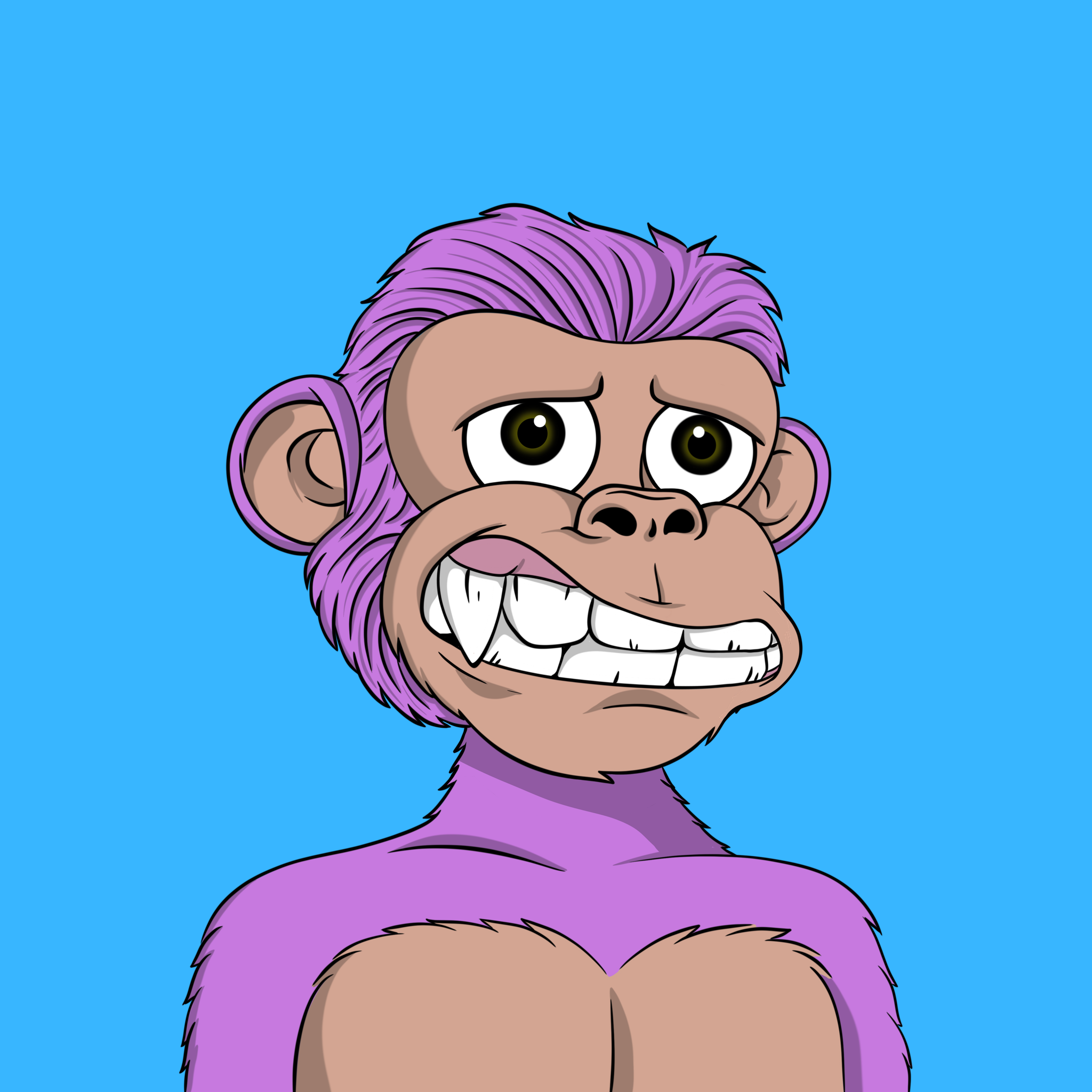 ChimpX SuperChimps #689 NFT artwork