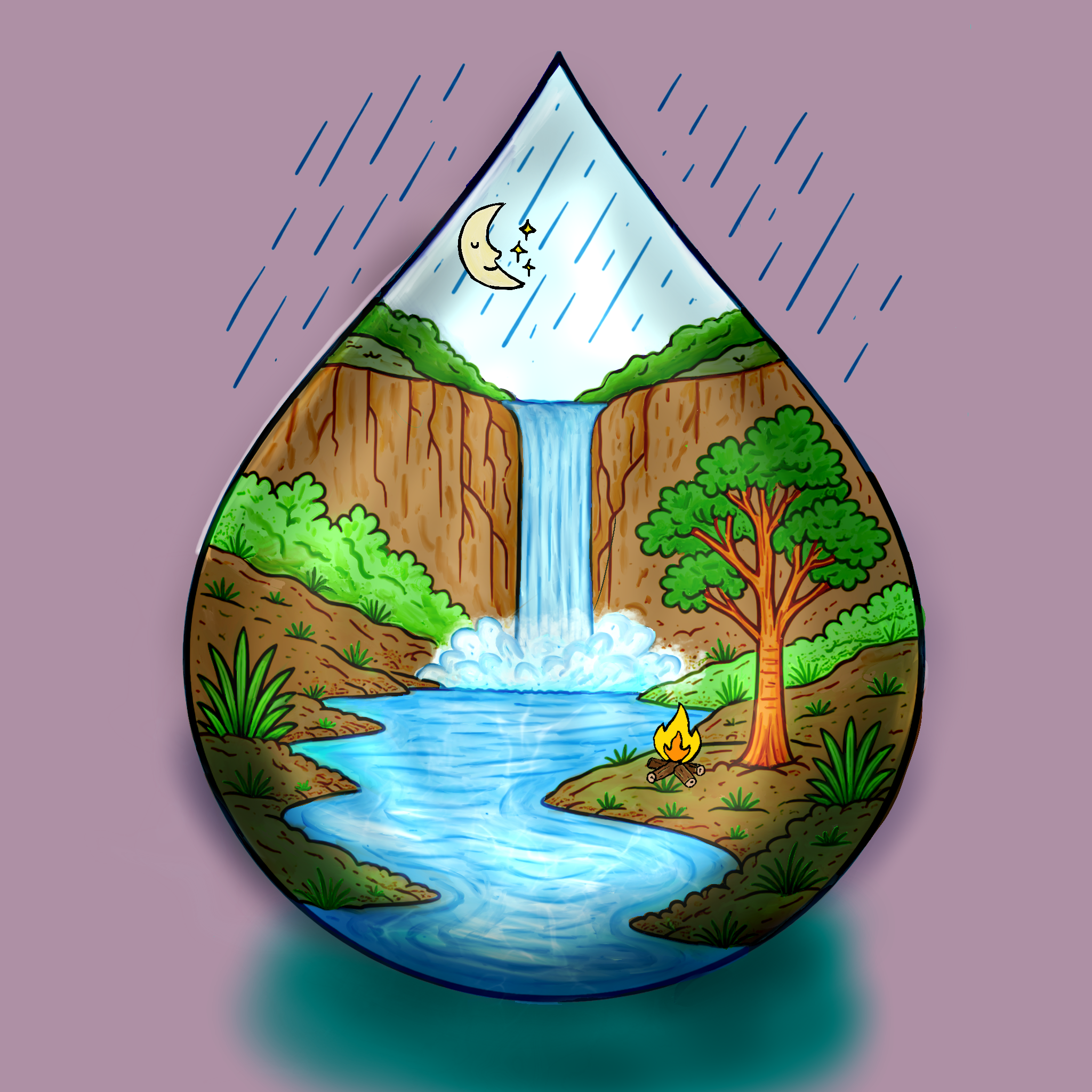 Water Is Life - Drop-1027