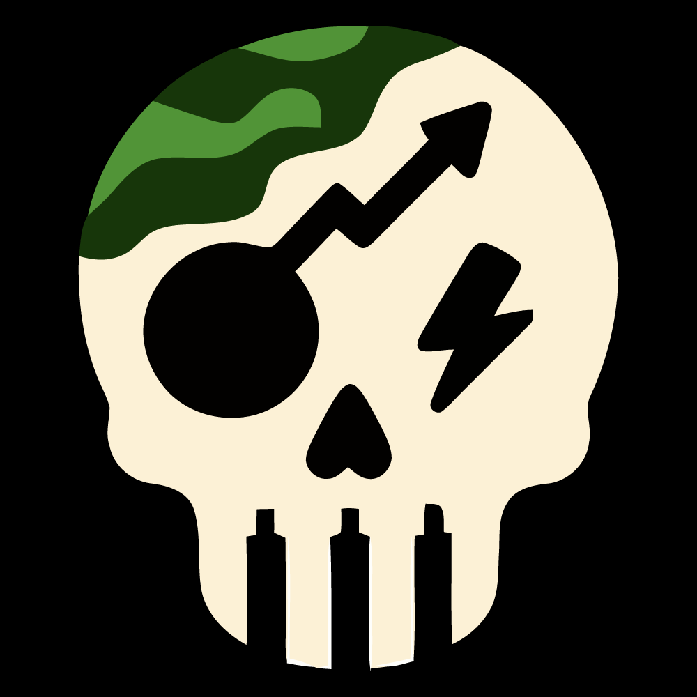 Degen Skull #469 NFT artwork