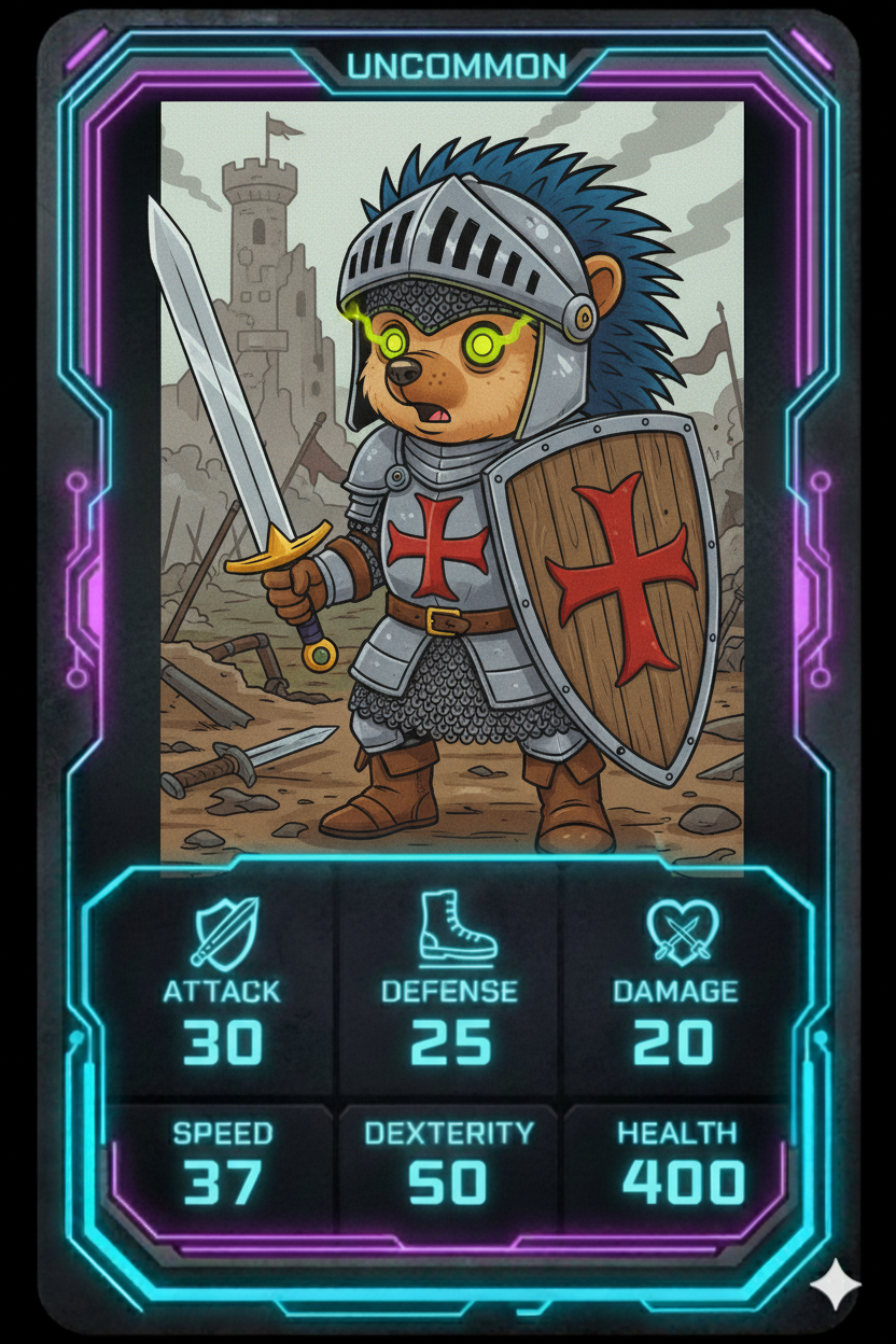 NEO SPIKE UNCOMMON NFT artwork