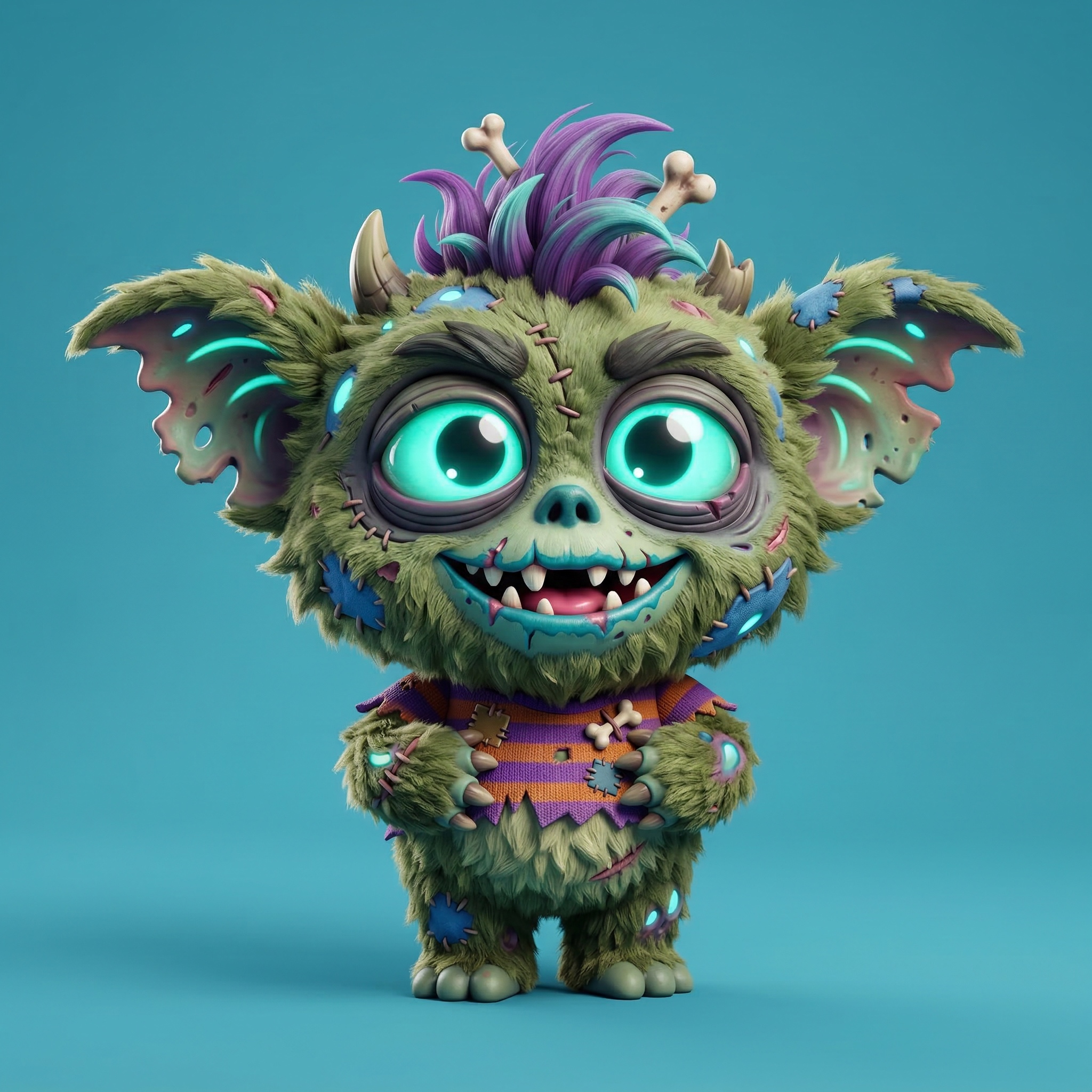 Fuzzy Gremlin #13 NFT artwork