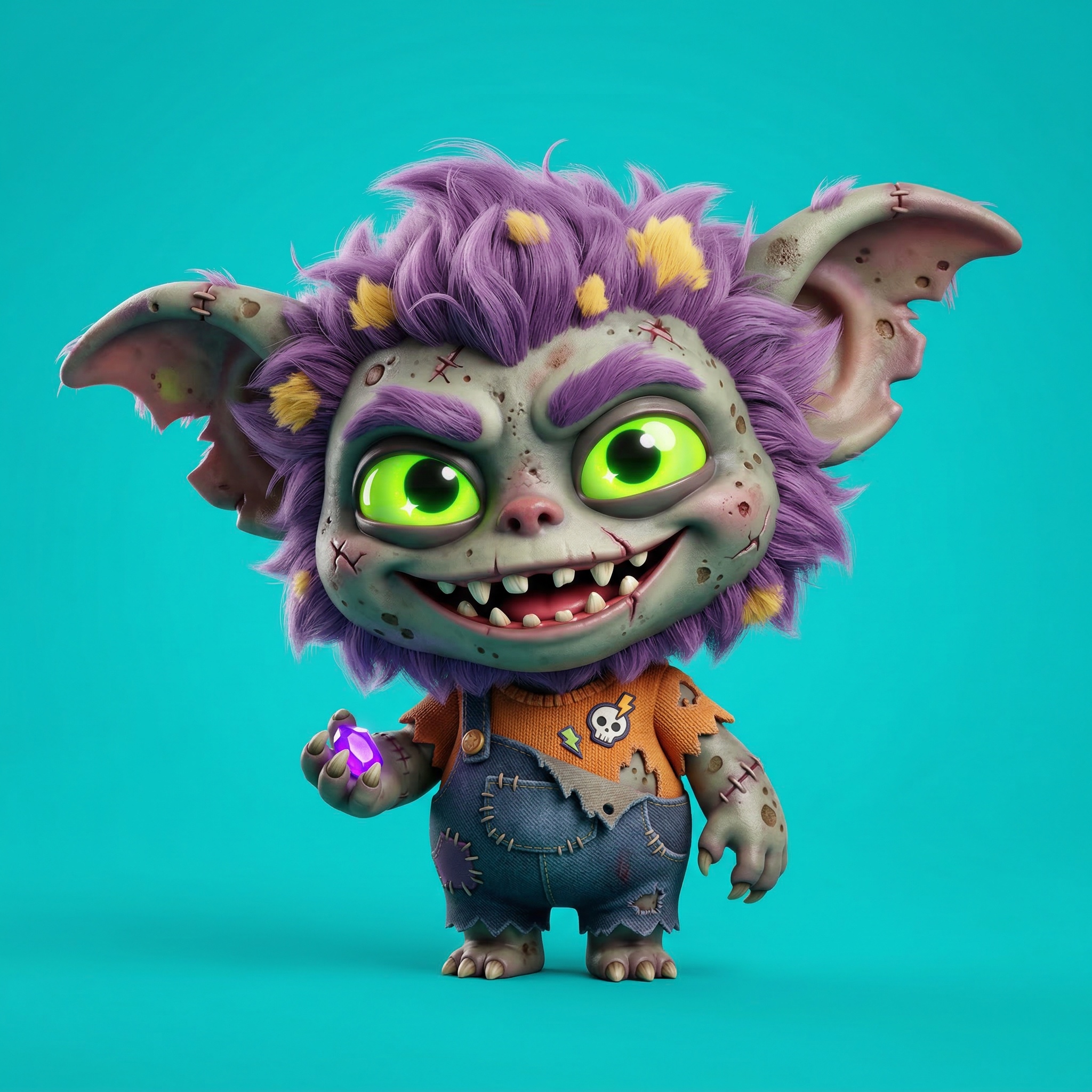 Crystal Gremlin #22 NFT artwork