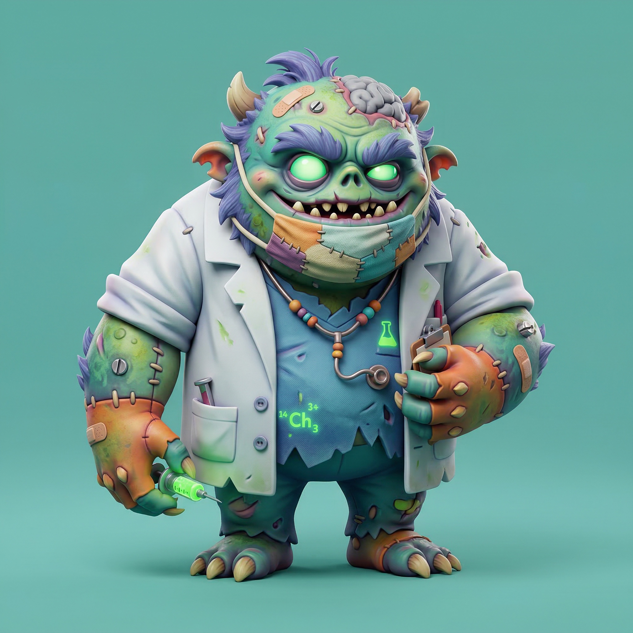 Dr. Mutant #7 NFT artwork