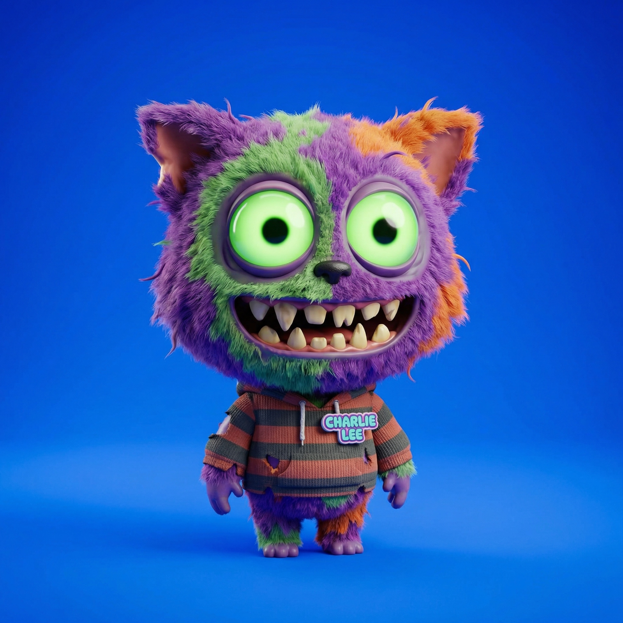 PatchWolf #75 NFT artwork
