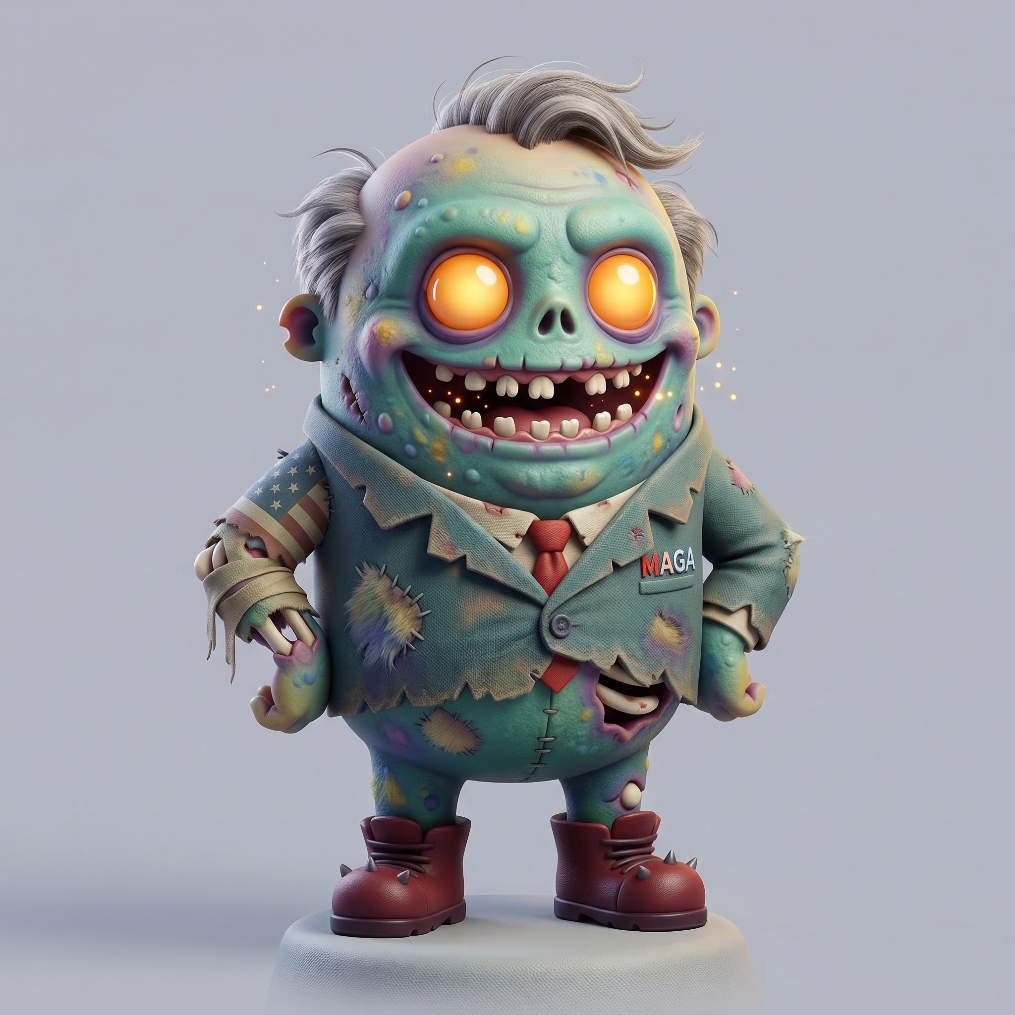 Undead President #11 NFT artwork
