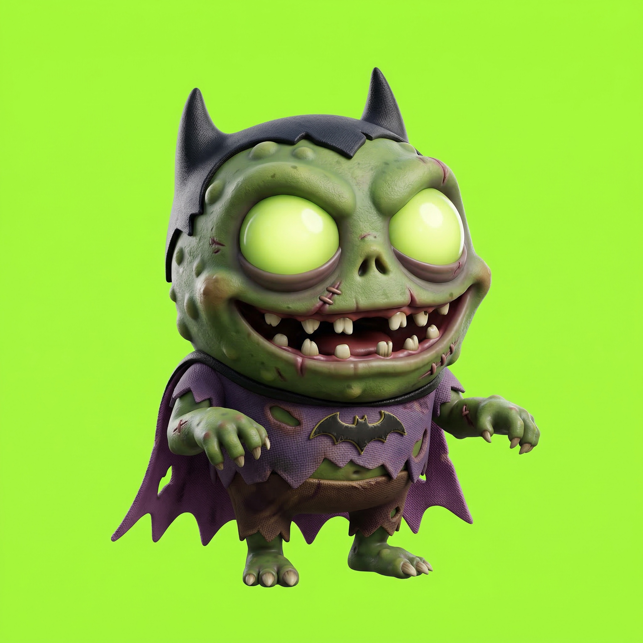 Dark Bat Zombie #36 NFT artwork