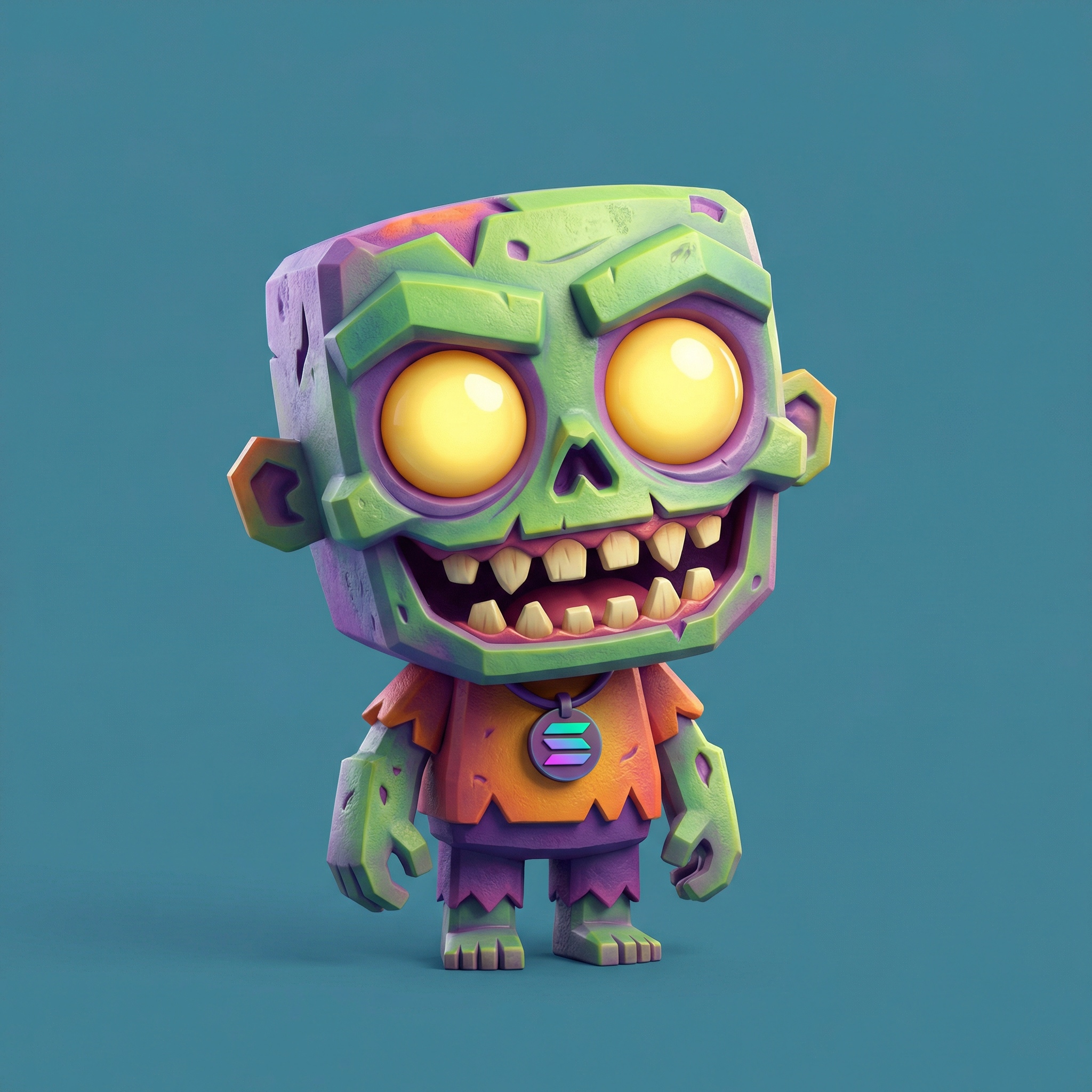 Voxel Zombie #43