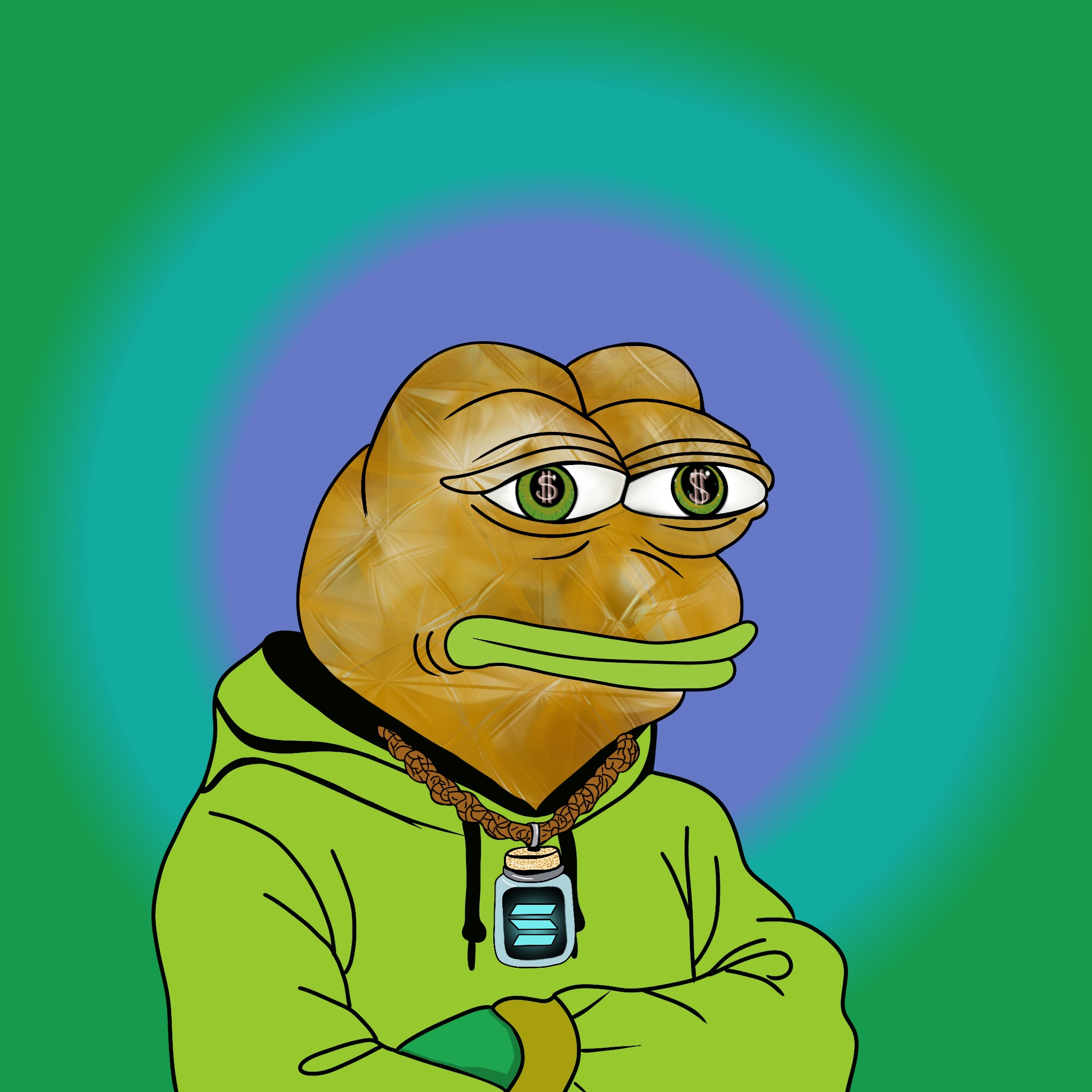 Psychedelic Pepe #133