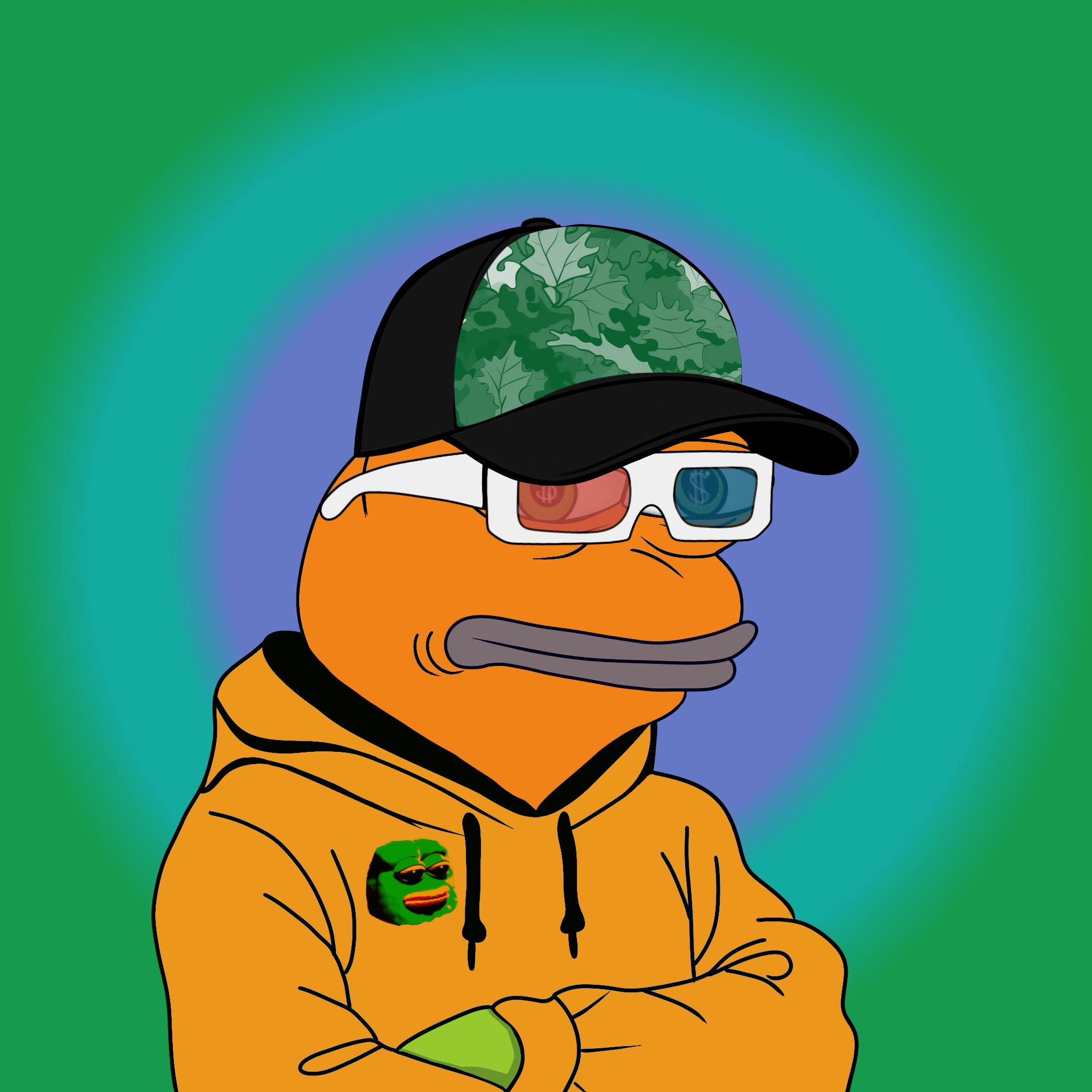 Psychedelic Pepe #154